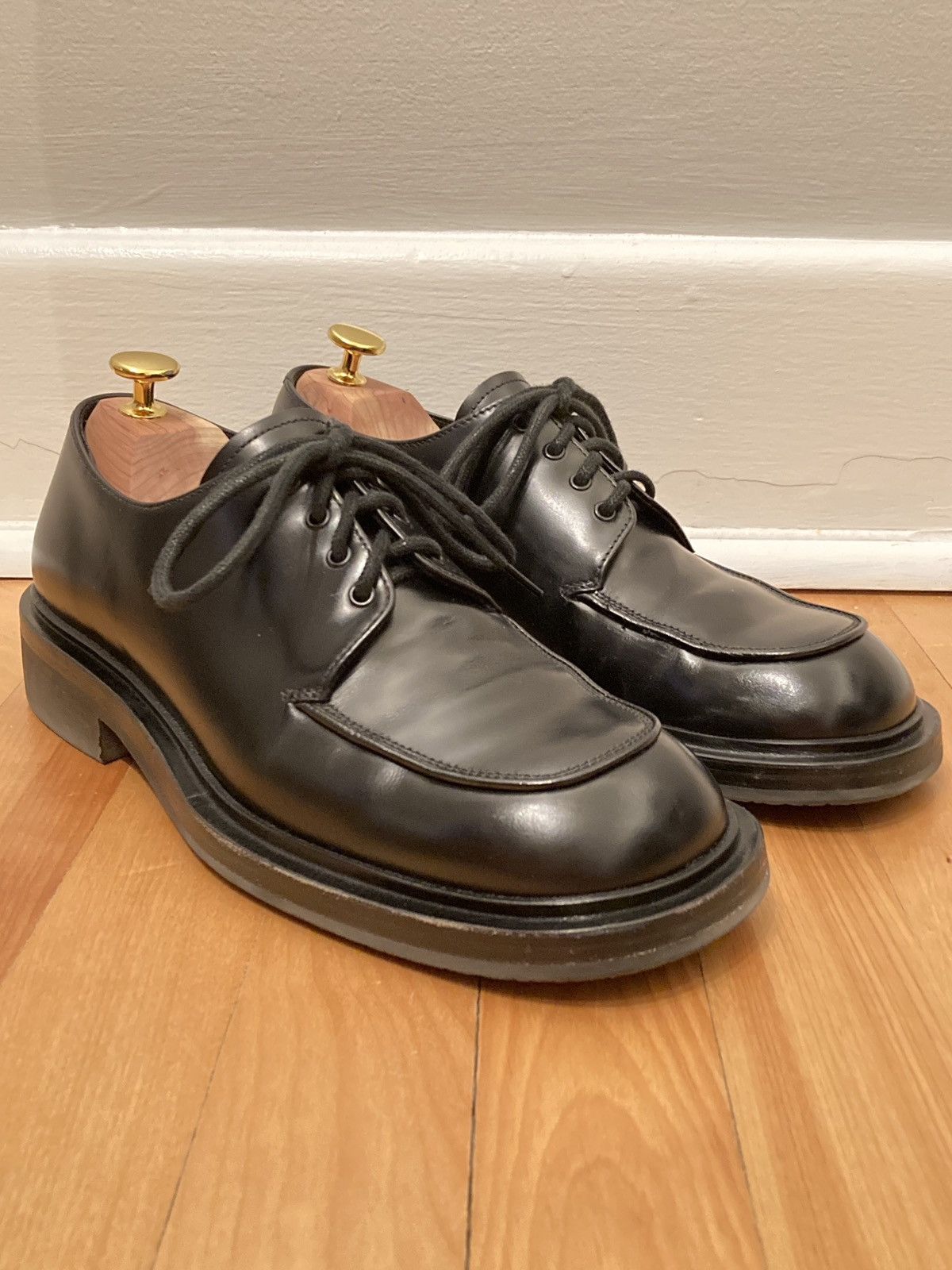 Prada FW19 Square Toe Derby | Grailed