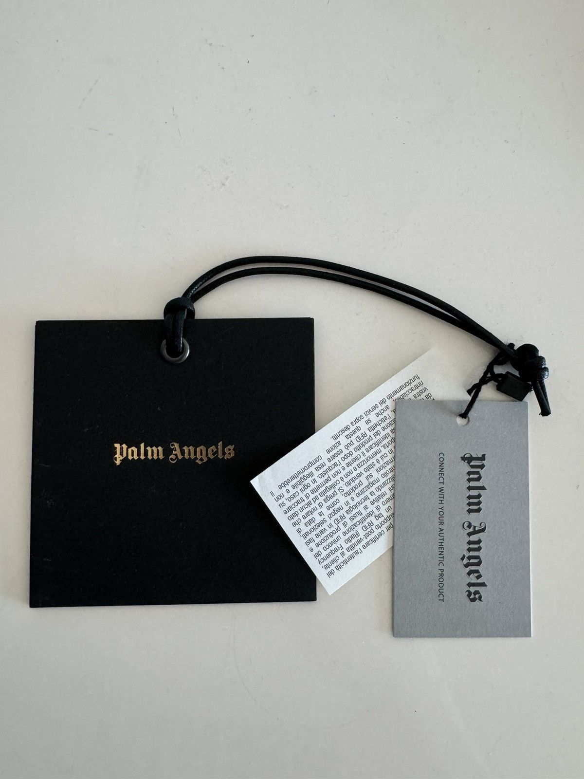 Palm Angels Palm Angels Curved Logo Blue Size: S Size US S / EU 44-46 / 1 - 6 Thumbnail