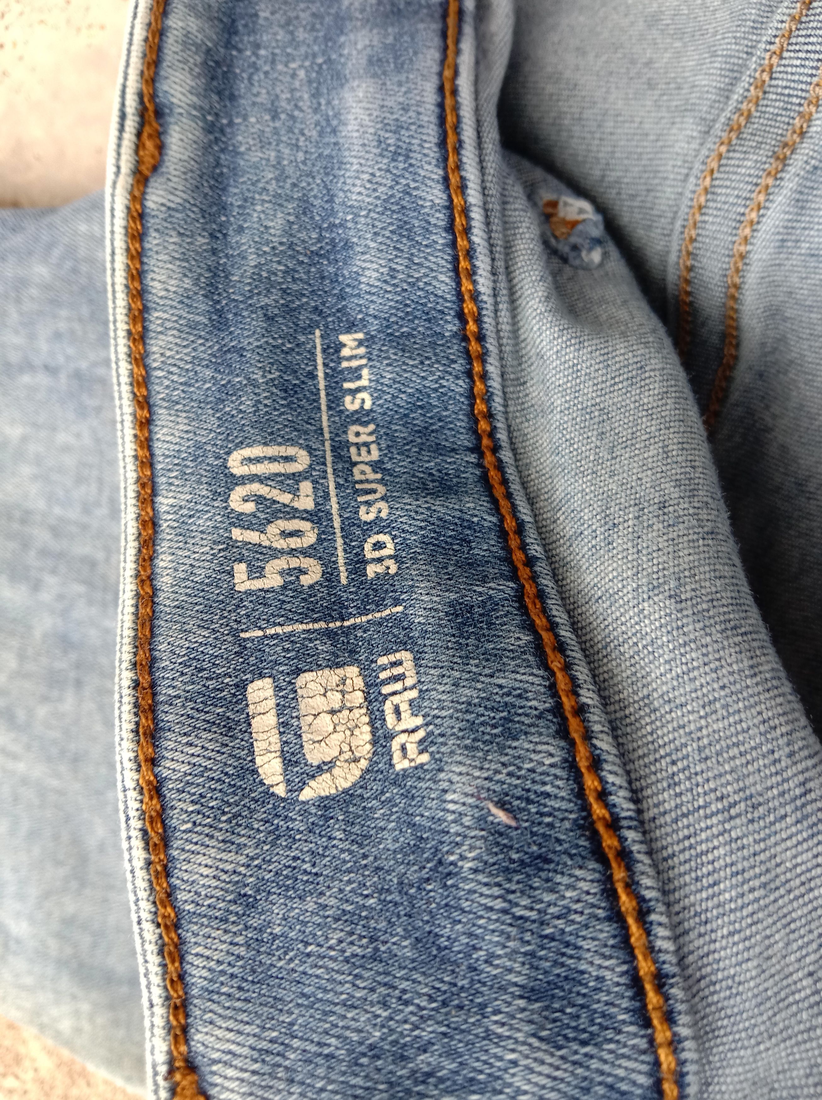 G-Star Vintage G star Raw 5620 3D Super Slim distressed denim Size US 34 / EU 50 - 3 Thumbnail