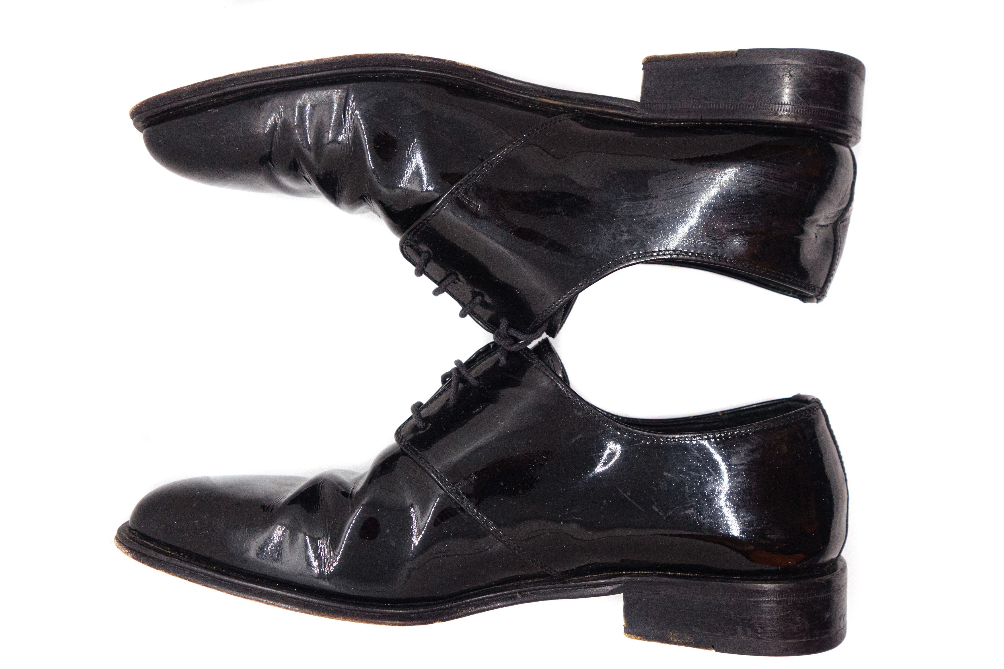 Mezlan Opera Square Toe Patent Leather Derby Size US 8 / EU 41 - 4 Thumbnail