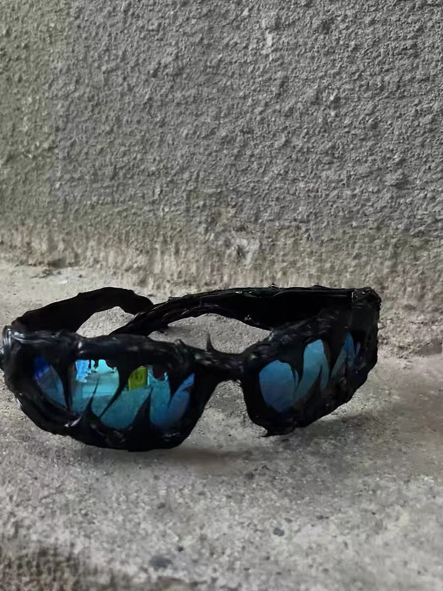 Electric Visual Rare Street ins style custom avant-garde sunglasses Size ONE SIZE - 6 Thumbnail