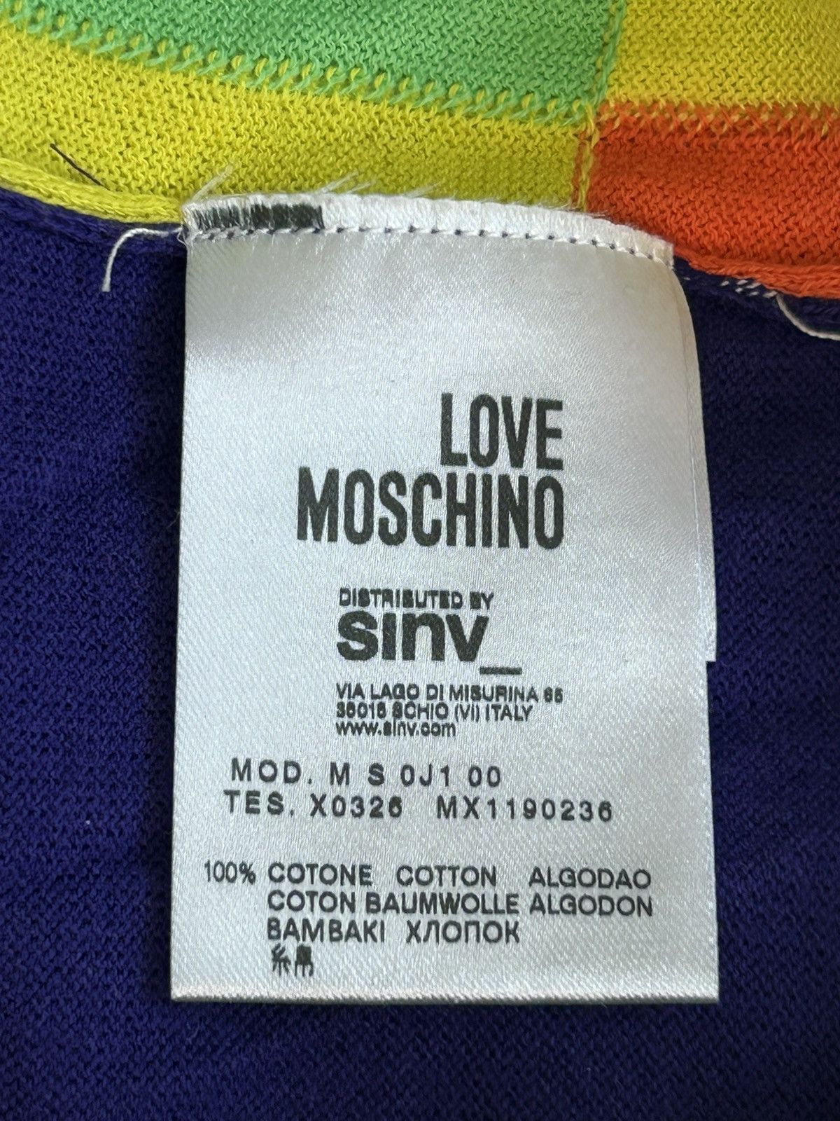 Moschino Moschino ‘Love’ Label Button Up Sweater Size US M / EU 48-50 / 2 - 4 Thumbnail