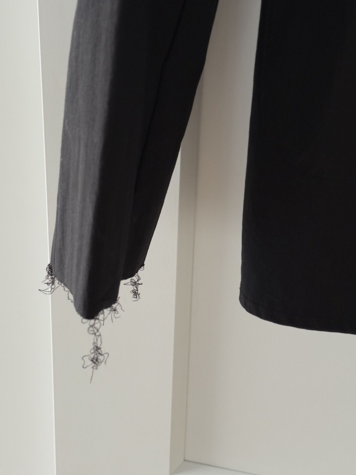 Thom Krom Thom Krom Black Single Breast Blazer Size 40R - 2 Thumbnail