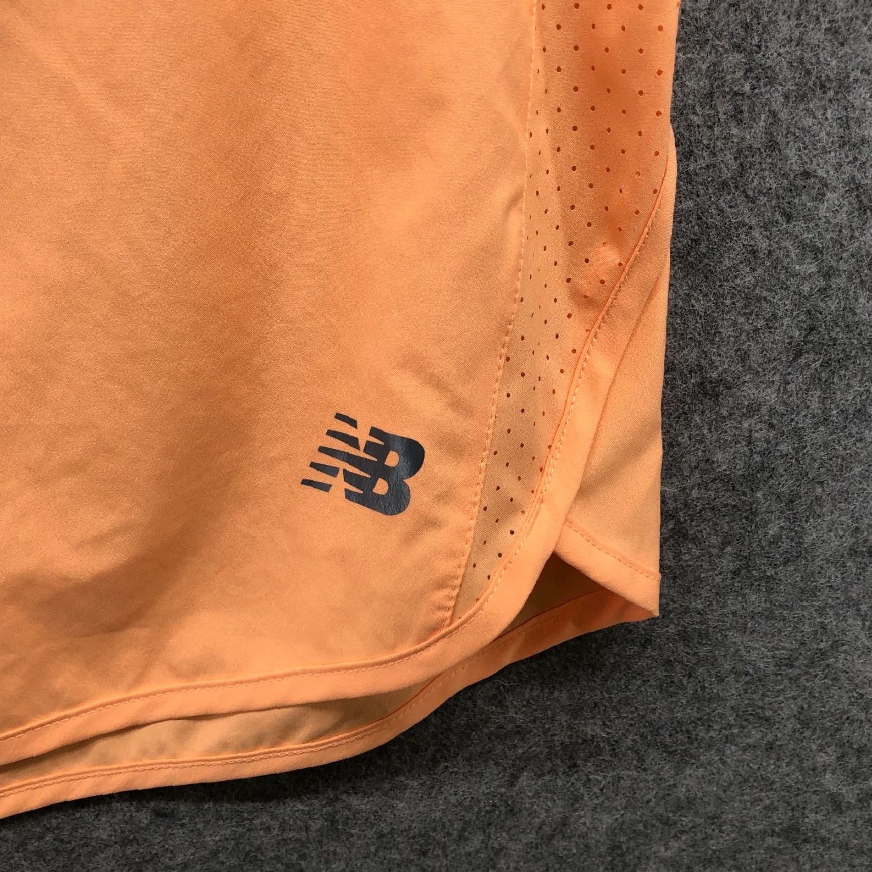 New Balance New Balance Running Shorts Womens XL Orange Lightweight Un-Lined Activewear Size 40" / US 18 - 7 Thumbnail