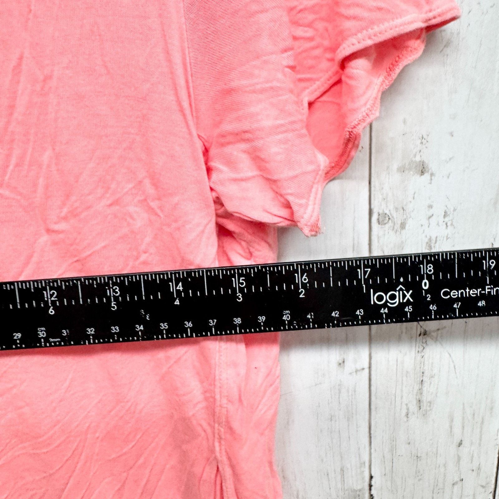 Other Wilfred Blouse Sz Small Peach Scoop Neck Short Sleeve Tunic Size S / US 4 / IT 40 - 5 Thumbnail