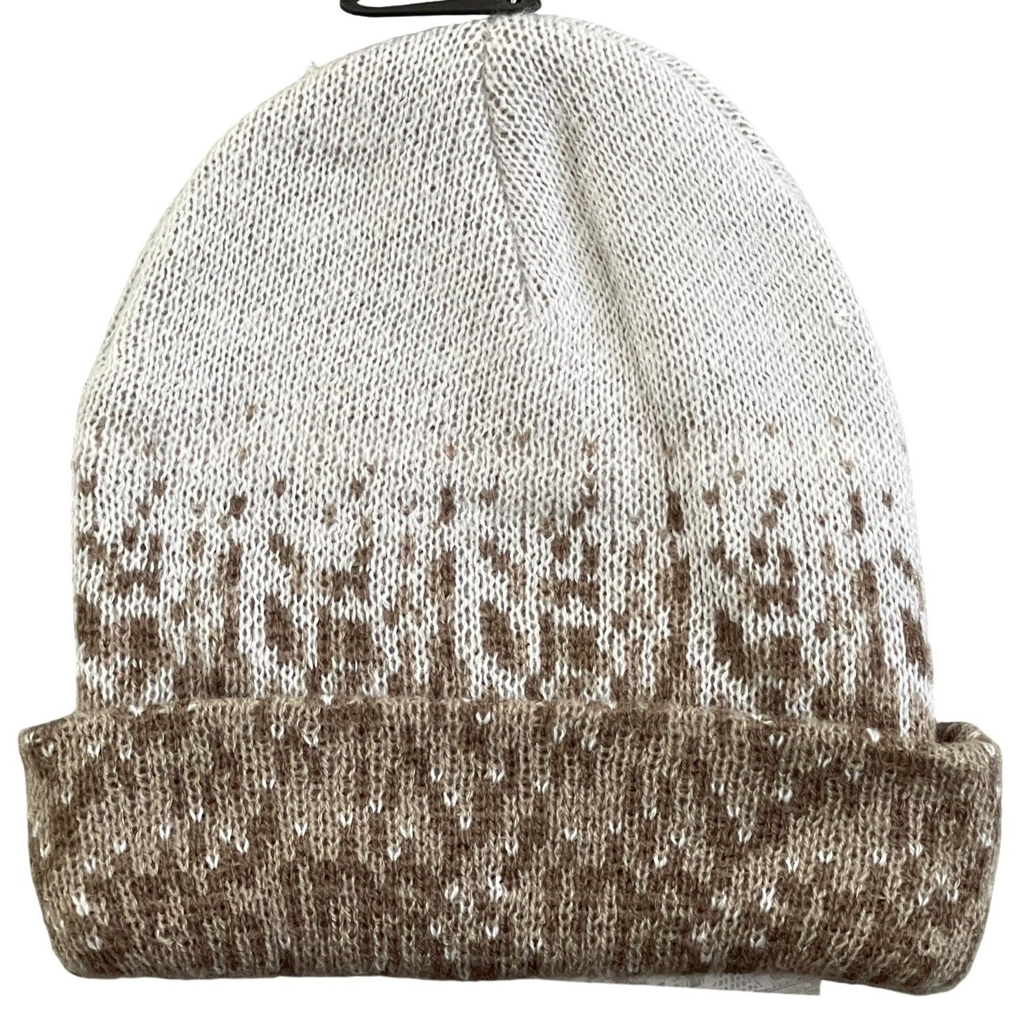 Kenneth Cole Reaction Kenneth Cole Ombre Intarsia Knit Beanie Khaki OS Size ONE SIZE - 2 Thumbnail
