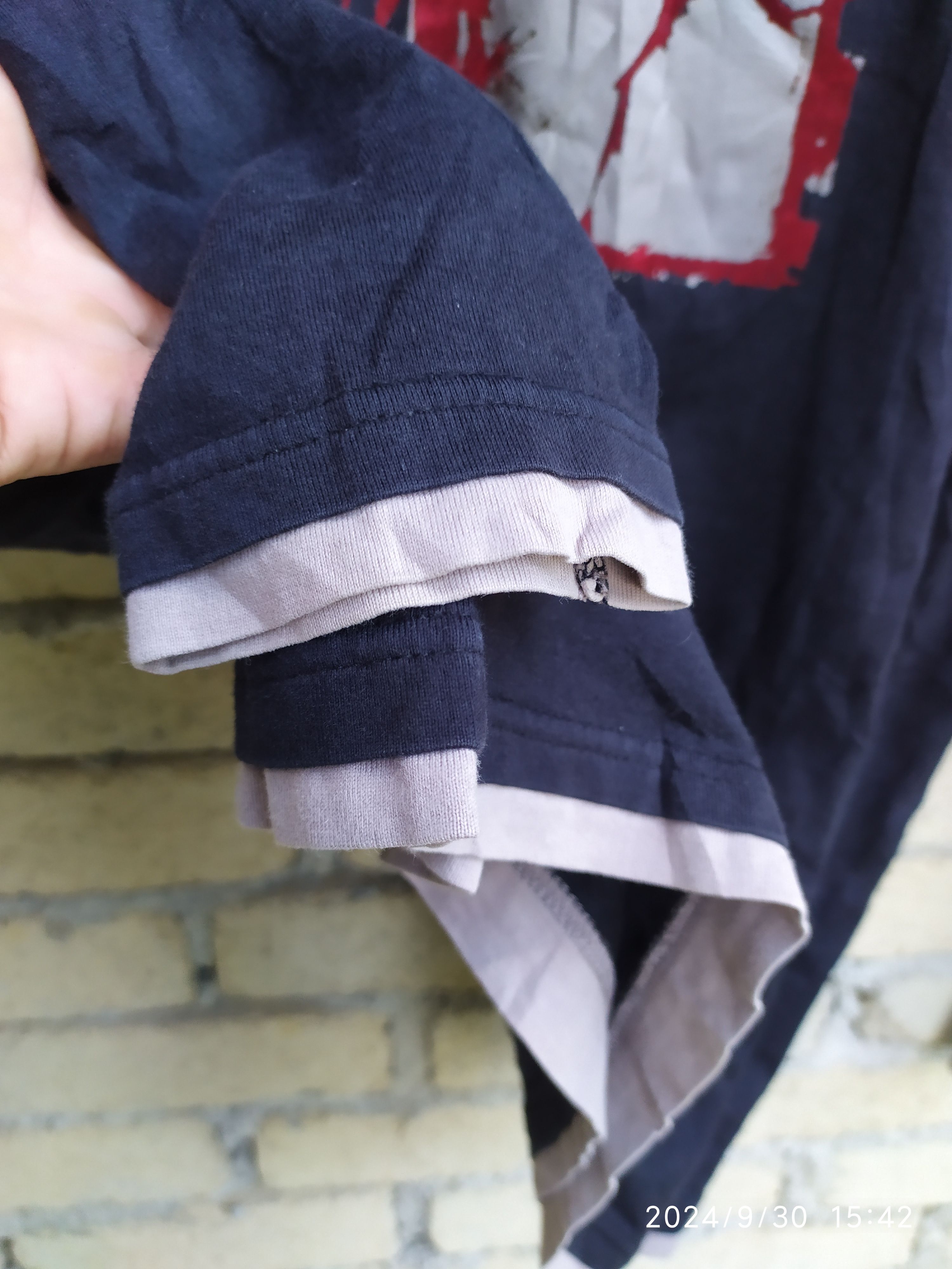 If Six Was Nine × Japanese Brand × Le Grande Bleu (L.G.B.) IN THE ATTIC Like Punk Design Long Sleeve Shirt x Rare Size US L / EU 52-54 / 3 - 4 Thumbnail