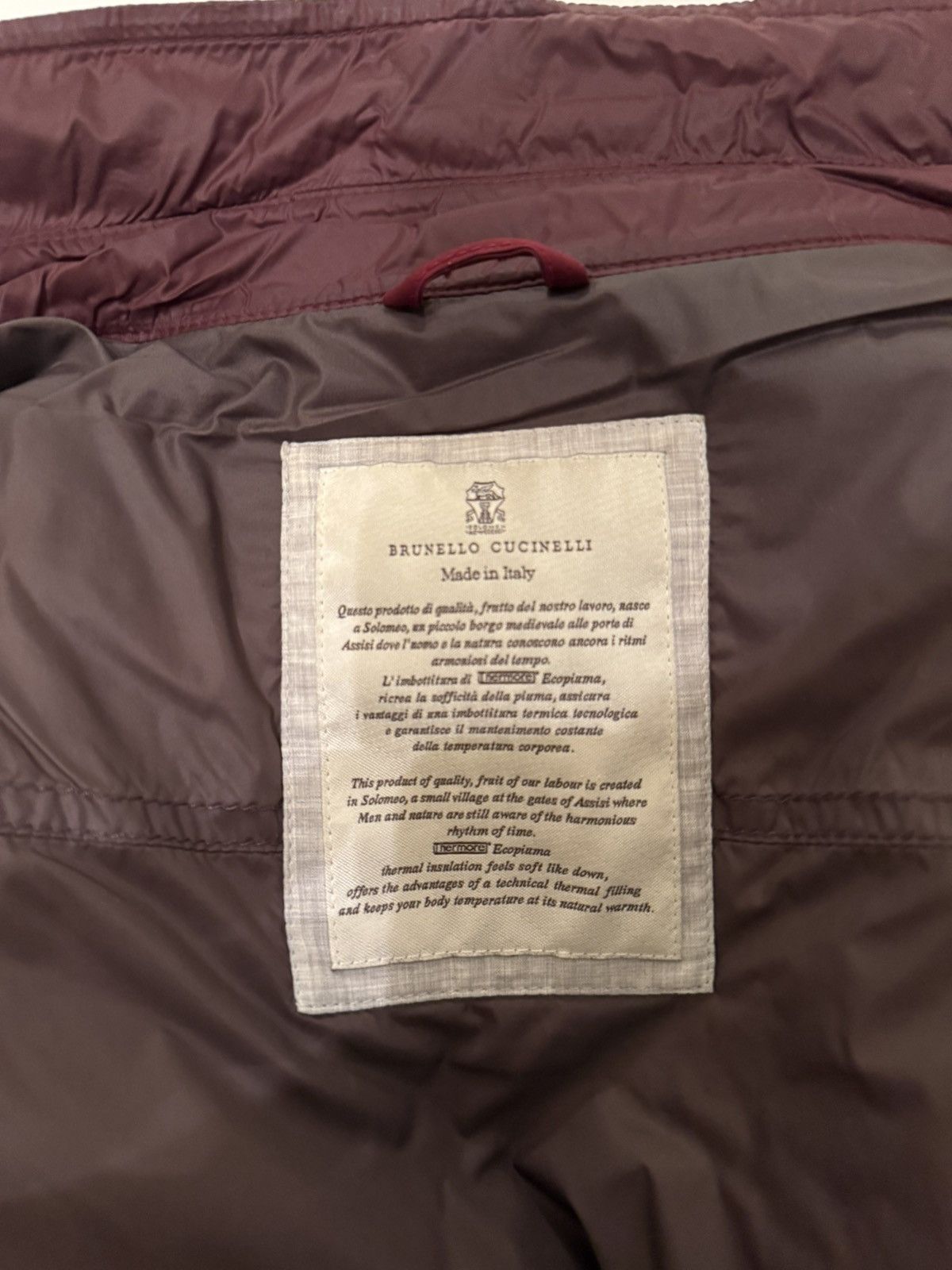 Brunello Cucinelli Brunello Cucinelli Light Down Jacket Size US L / EU 52-54 / 3 - 3 Thumbnail