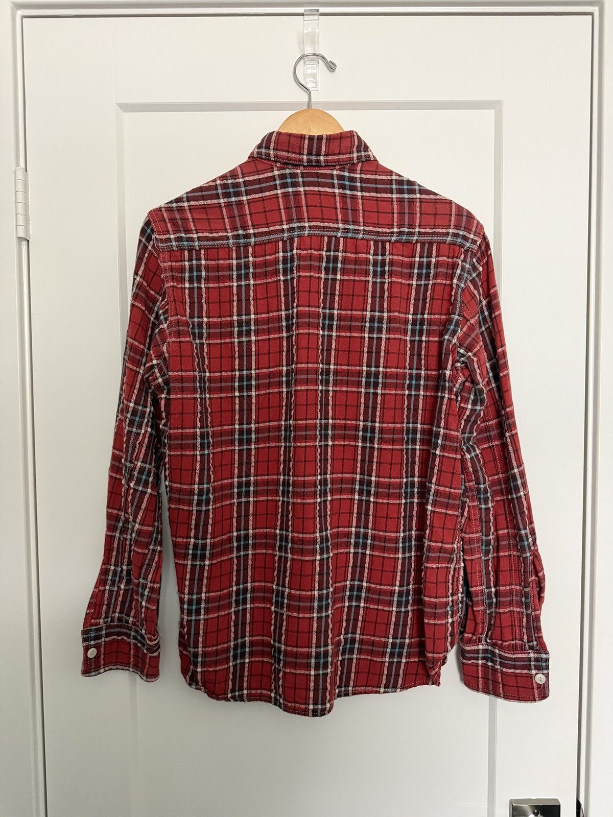Steven Alan Steven Alan Store Exclusive Red Flannel Shirt Size US M / EU 48-50 / 2 - 3 Thumbnail