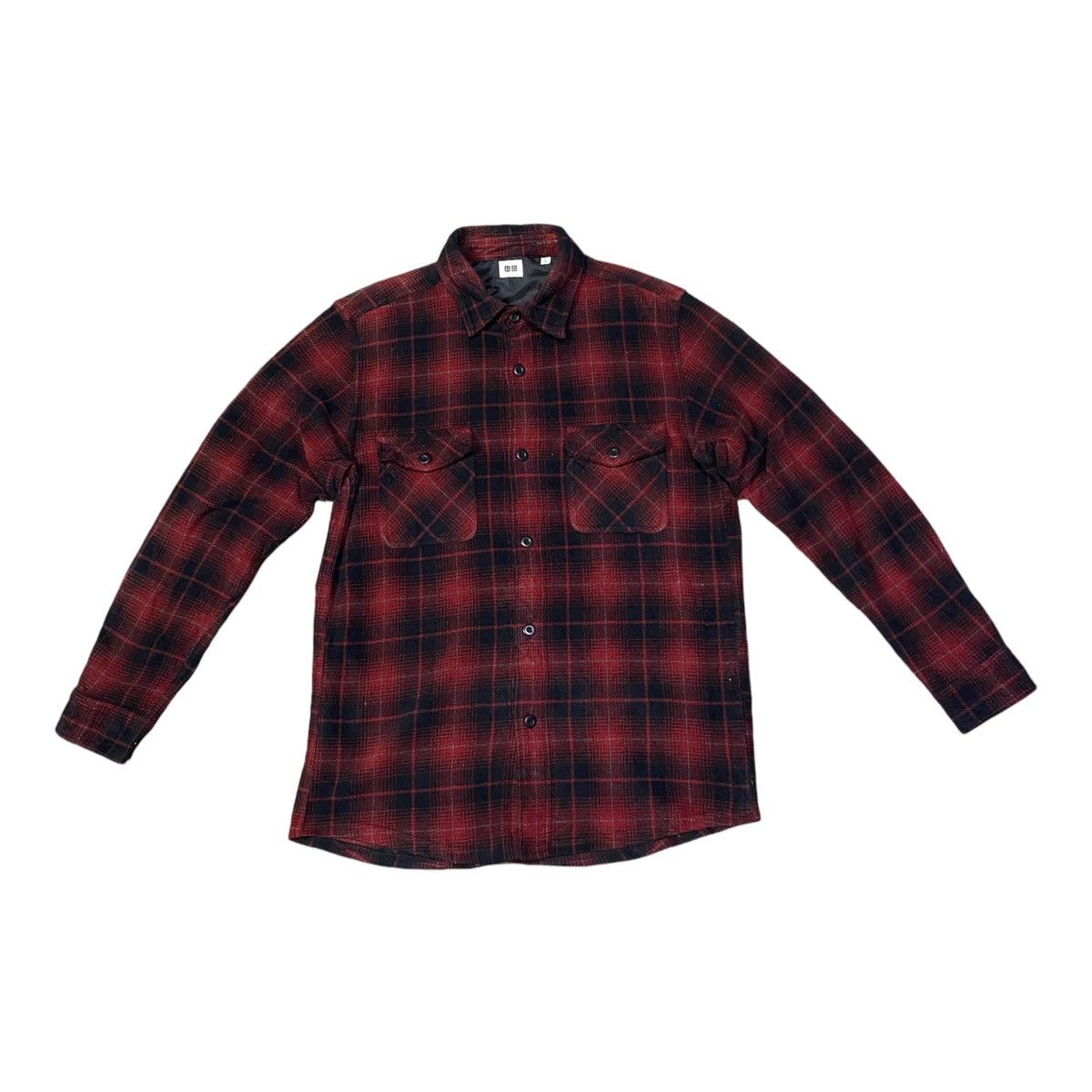 Japanese Brand × Uniqlo Uniqlo Flannel Button Up Shirt Size US L / EU 52-54 / 3 - 1 Thumbnail