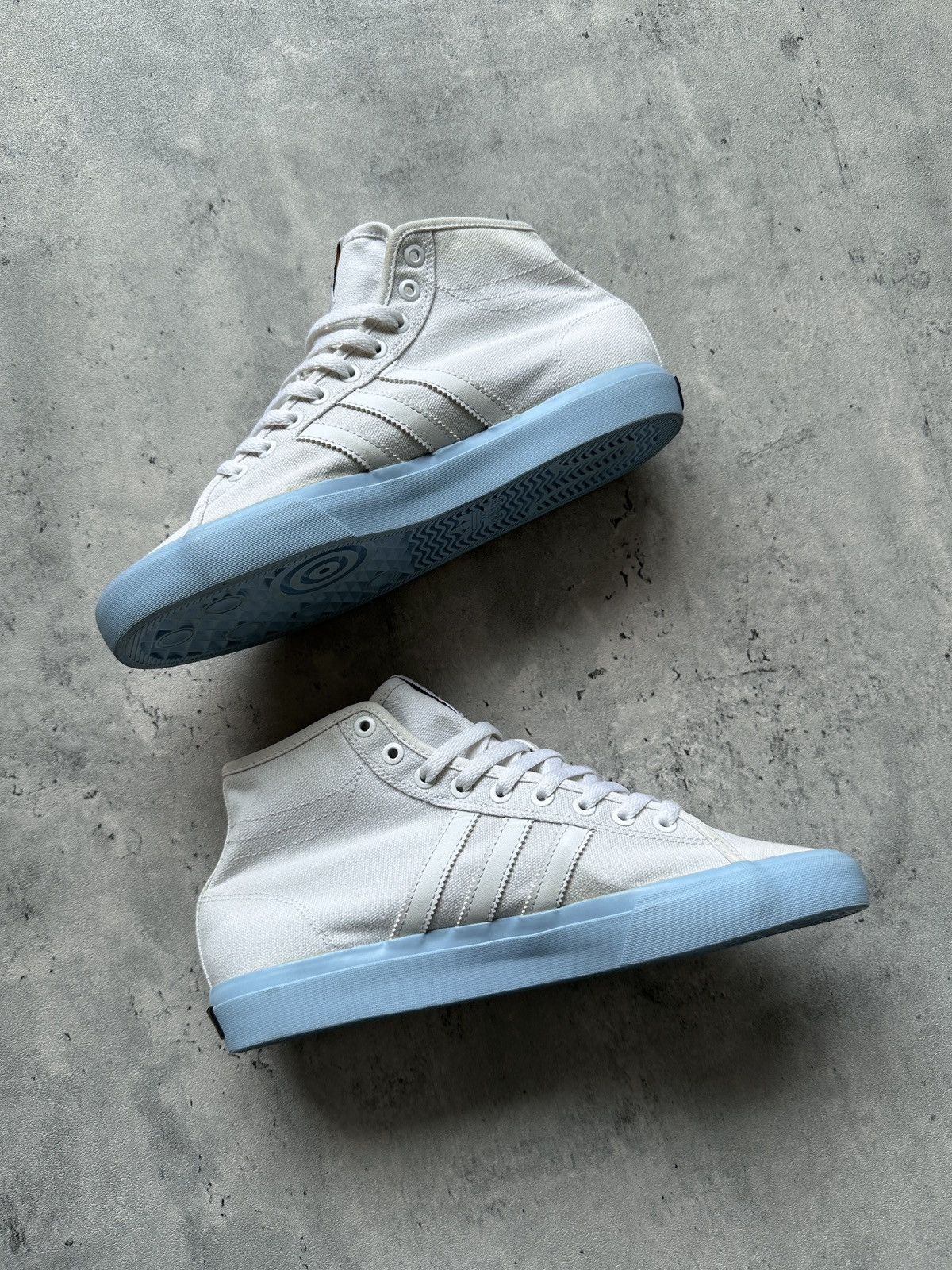 Adidas SAMPLE “BEAVIS AND BUTTHEAD” MATCHCOURT RX HIGH TOP SNEAKERS Size US 9 / EU 42 - 4 Thumbnail