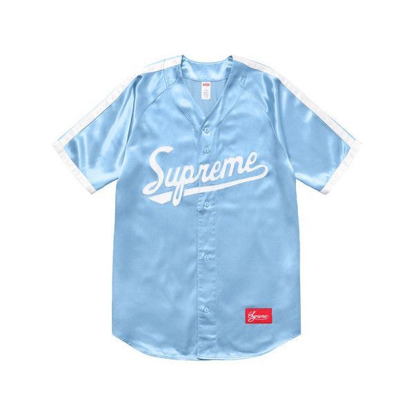 Supreme Supreme Satin Baseball Jersey *Deadstock* | Grailed 