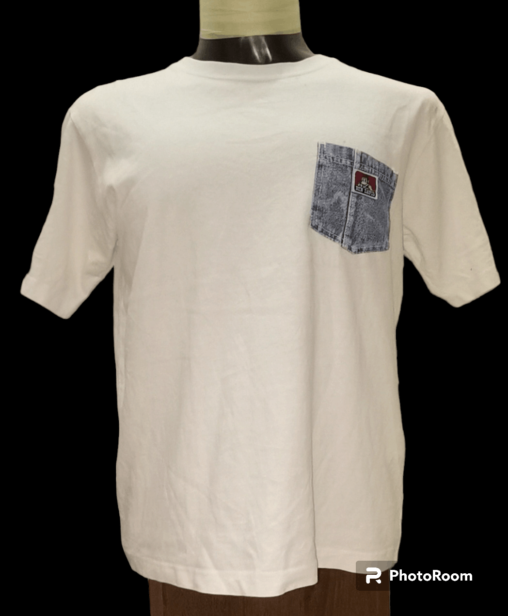 Ben Davis × Vintage BEN DAVIS DENIM SINGLE POCKET SHIRT Size US L / EU 52-54 / 3 - 1 Thumbnail