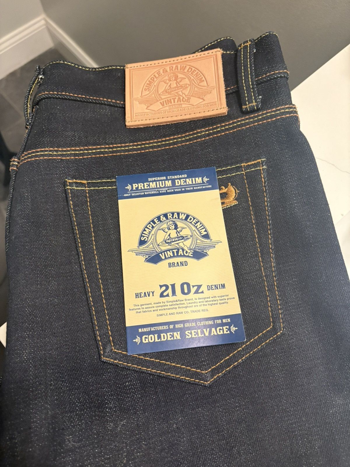 Other Simple & Raw 21oz selvedge Size US 34 / EU 50 - 6 Thumbnail