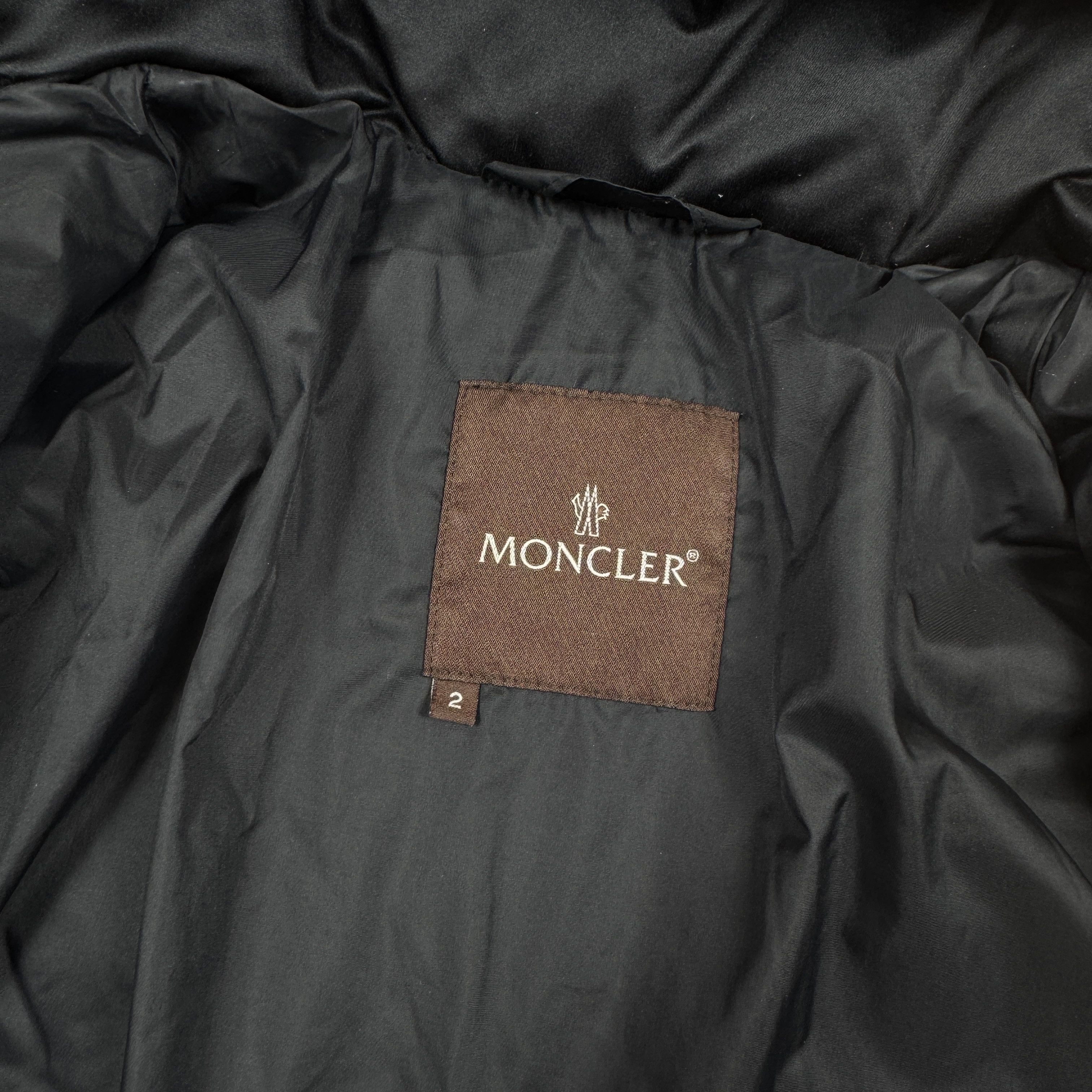 Moncler Women`s Moncler Black Warm Puffer Down Jacket Size 2 / M Size M / US 6-8 / IT 42-44 - 10 Thumbnail