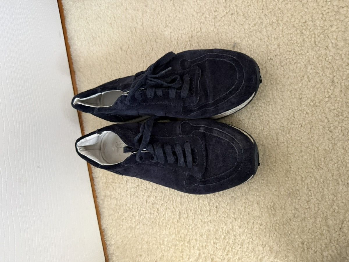 To Boot New York Men's shoes TO BOOT NEW YORK Forest Blue Soft Suede Sneaker Size US 10 / EU 43 - 2 Thumbnail