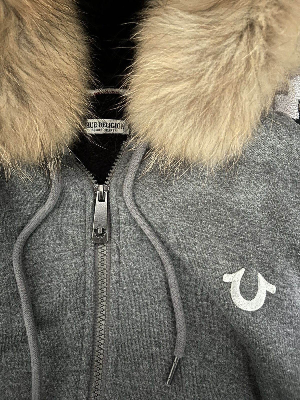 True Religion True religion faux fur logo hoodie Size US XL / EU 56 / 4 - 6 Thumbnail