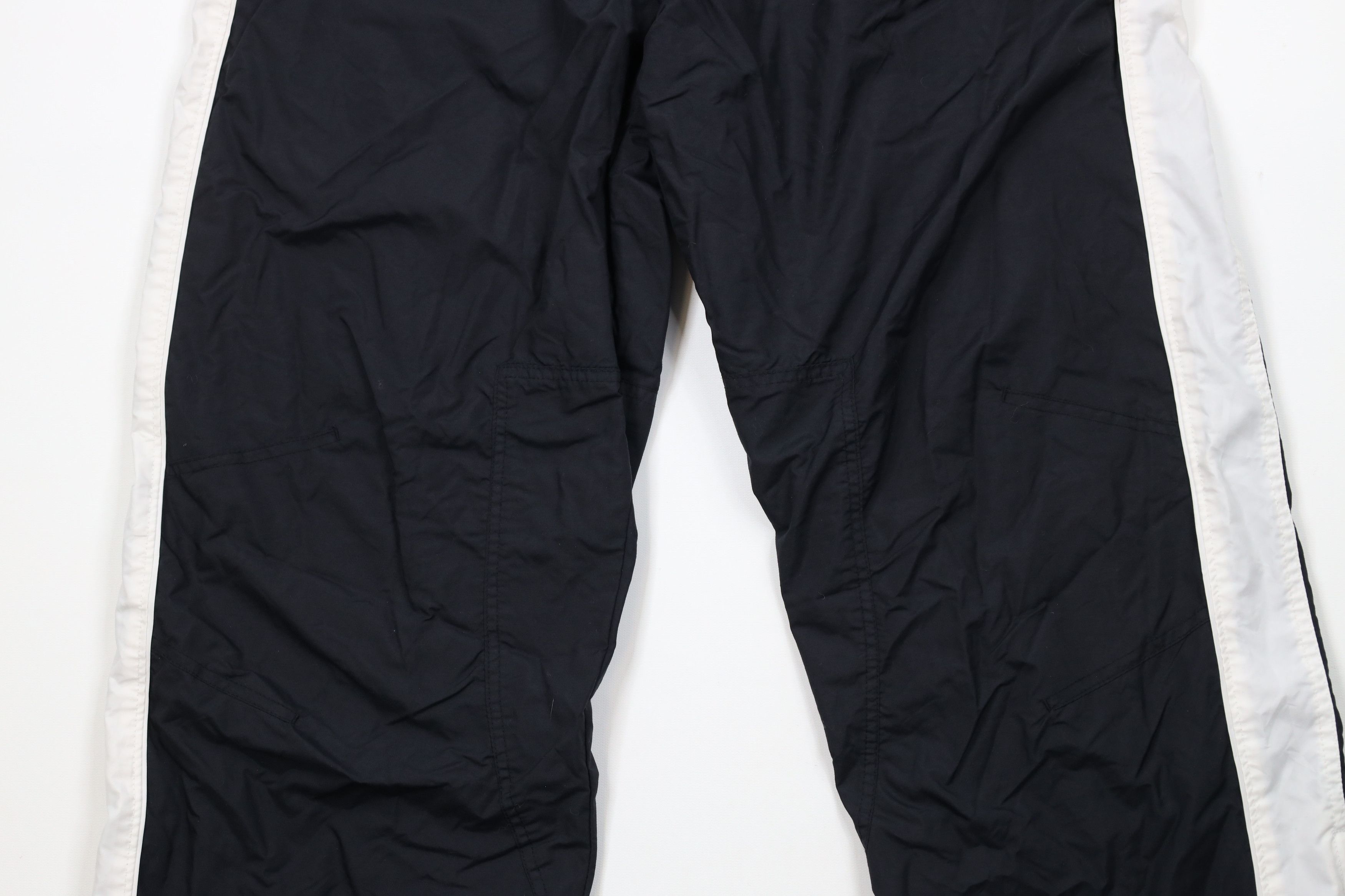 Nike × Vintage Vintage 90s Y2K Nike Scott Mini Swoosh Lined Wide Leg Pants Size US 32 / EU 48 - 3 Thumbnail