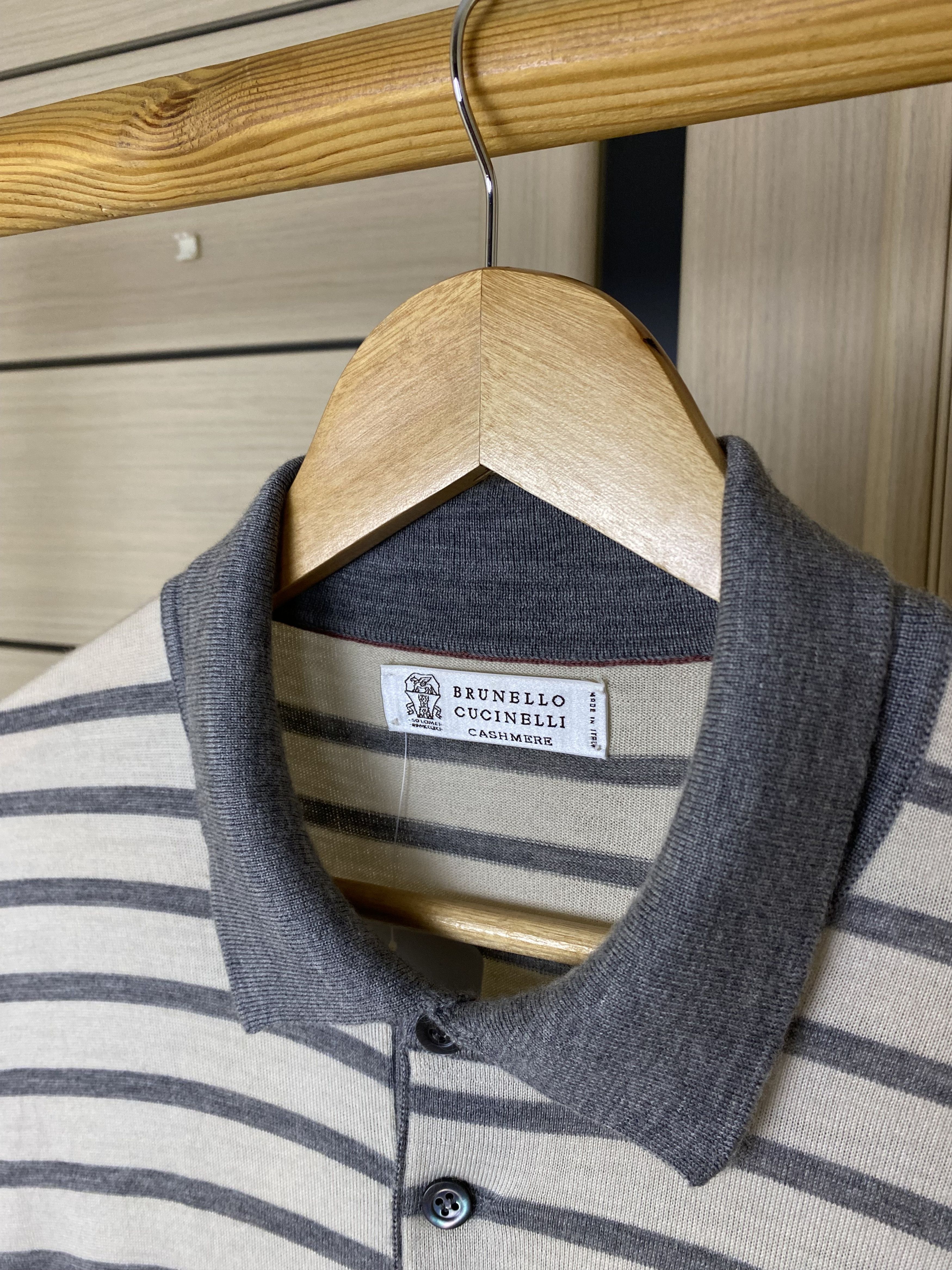 Brunello Cucinelli BRUNELLO CUCINELLI Knit Sweater Cashmere wool Near unused Size US L / EU 52-54 / 3 - 5 Thumbnail