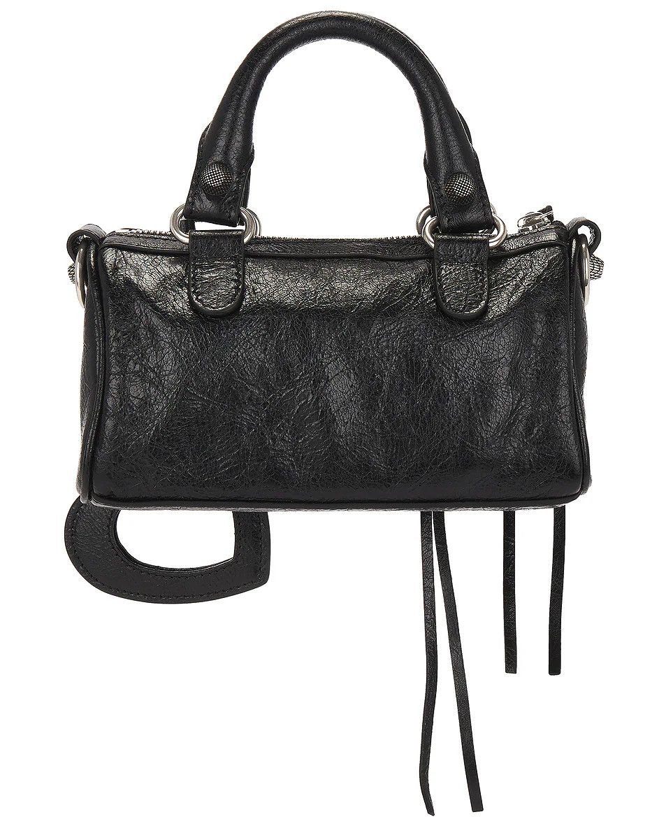 Balenciaga o1srvl11e1124 Size: OS / Le Cagole Nano Duffle Bag in Black Size ONE SIZE - 4 Thumbnail