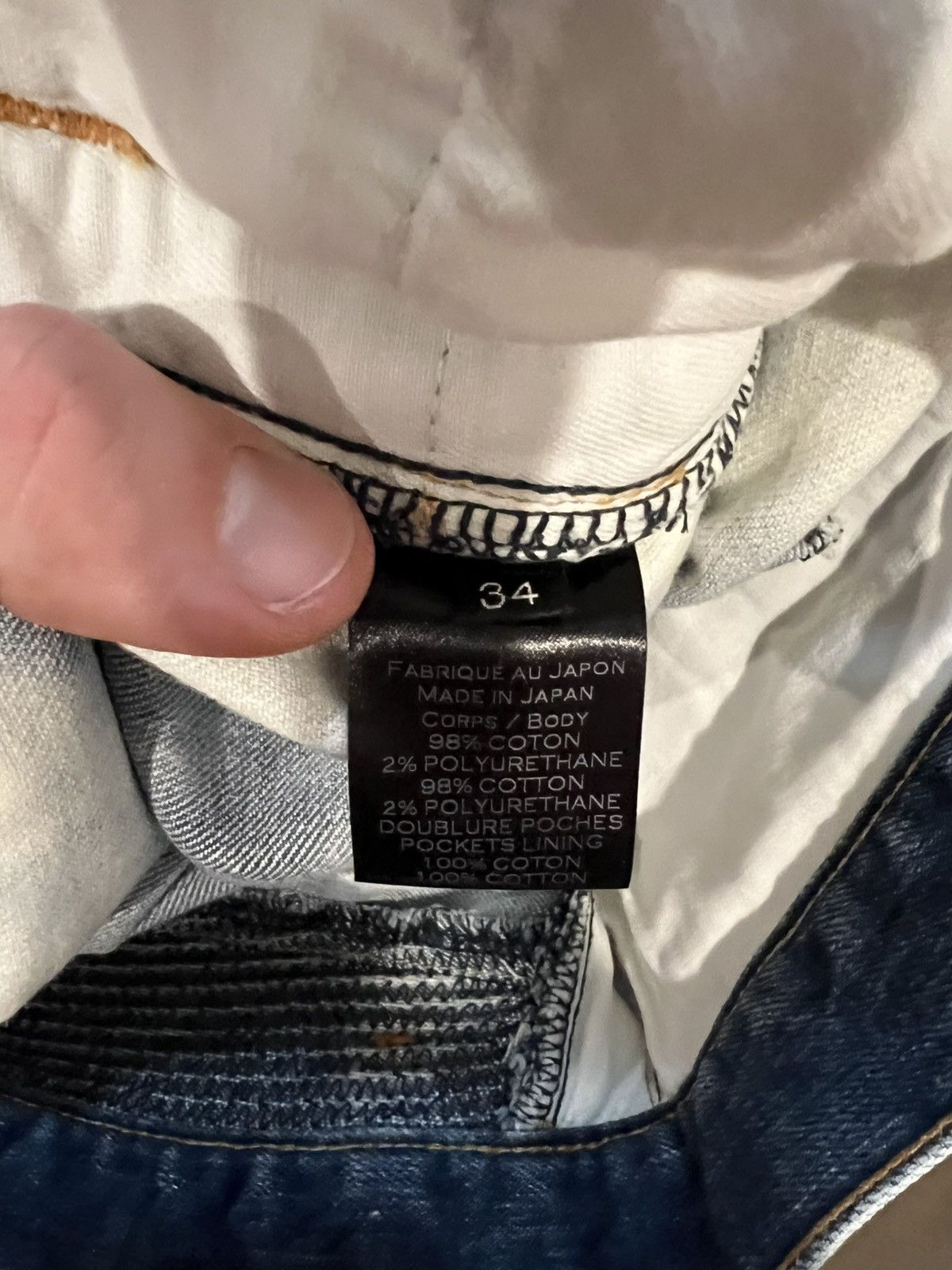 Balmain balmain bleached jeans size 34 Size US 34 / EU 50 - 3 Thumbnail