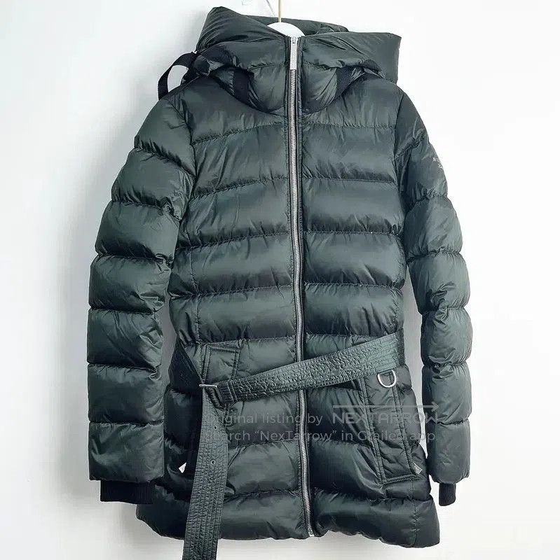 Burberry Burberry Green Cotton Women's Puffer Jacket. Size XS / US 0-2 / IT 36-38 - 1 Thumbnail