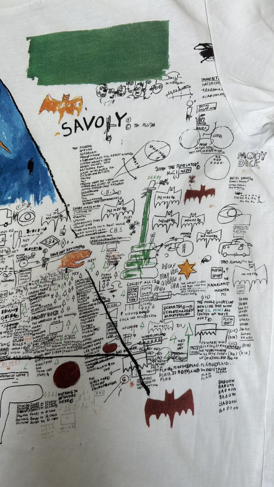 Jean-Michel Basquiat JEAN MICHEL BASQUIATH ARTWORK TEE Size US M / EU 48-50 / 2 - 4 Thumbnail