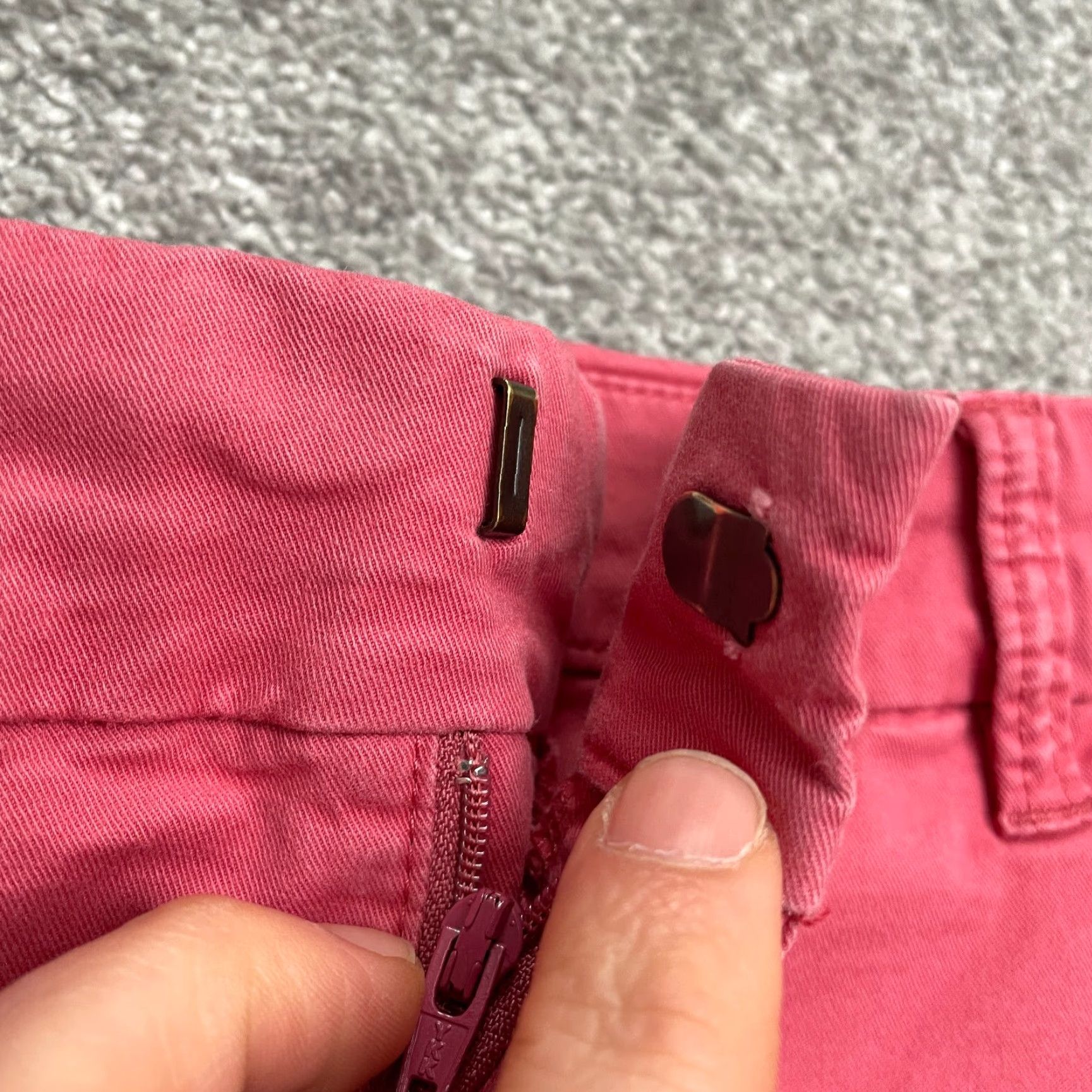 J.Crew J. Crew Chino Shorts Womens 8 Pink Cotton Pockets Mid Rise Casual Outdoor 33x9 Size 30" / US 8 / IT 44 - 3 Thumbnail