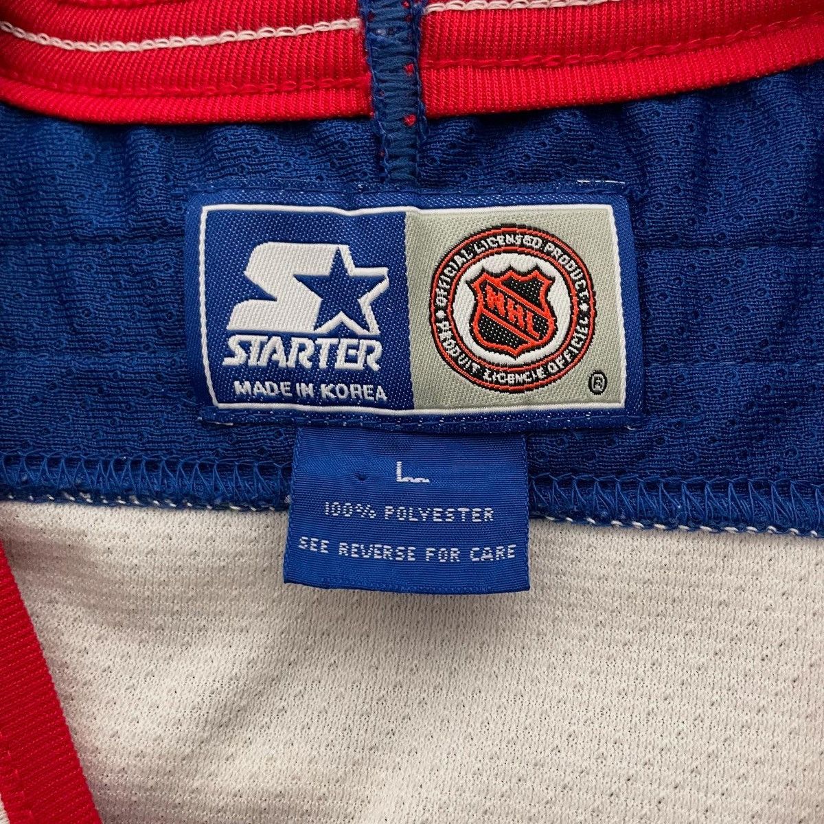 Starter Vintage New York rangers starter hockey jersey 90s Size US L / EU 52-54 / 3 - 3 Thumbnail
