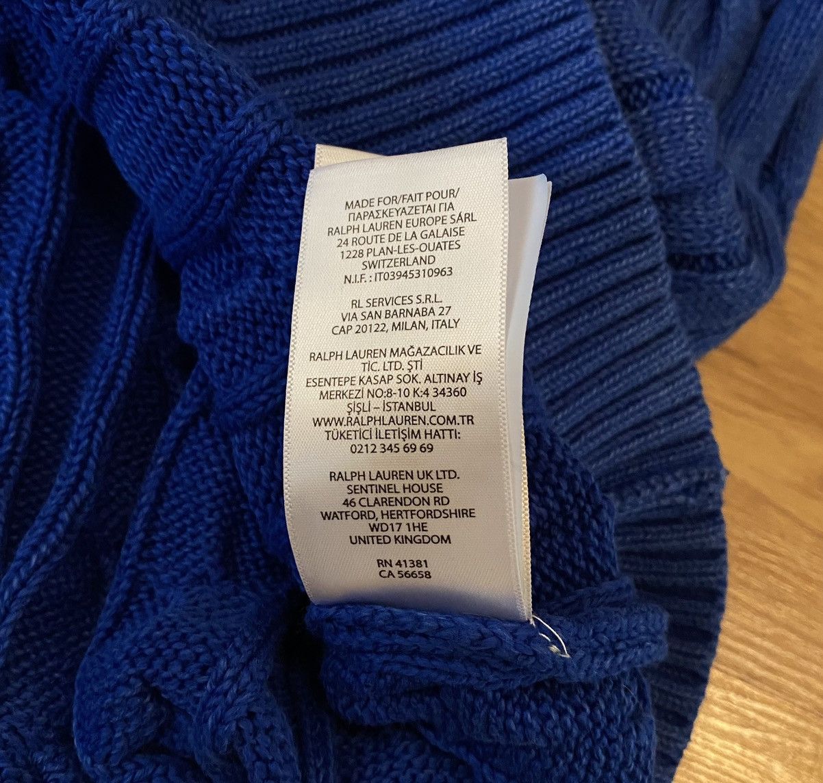 Polo Ralph Lauren Polo Ralph Lauren Cable Knit Garment Dyed Jumper x Rare Size US XL / EU 56 / 4 - 9 Thumbnail