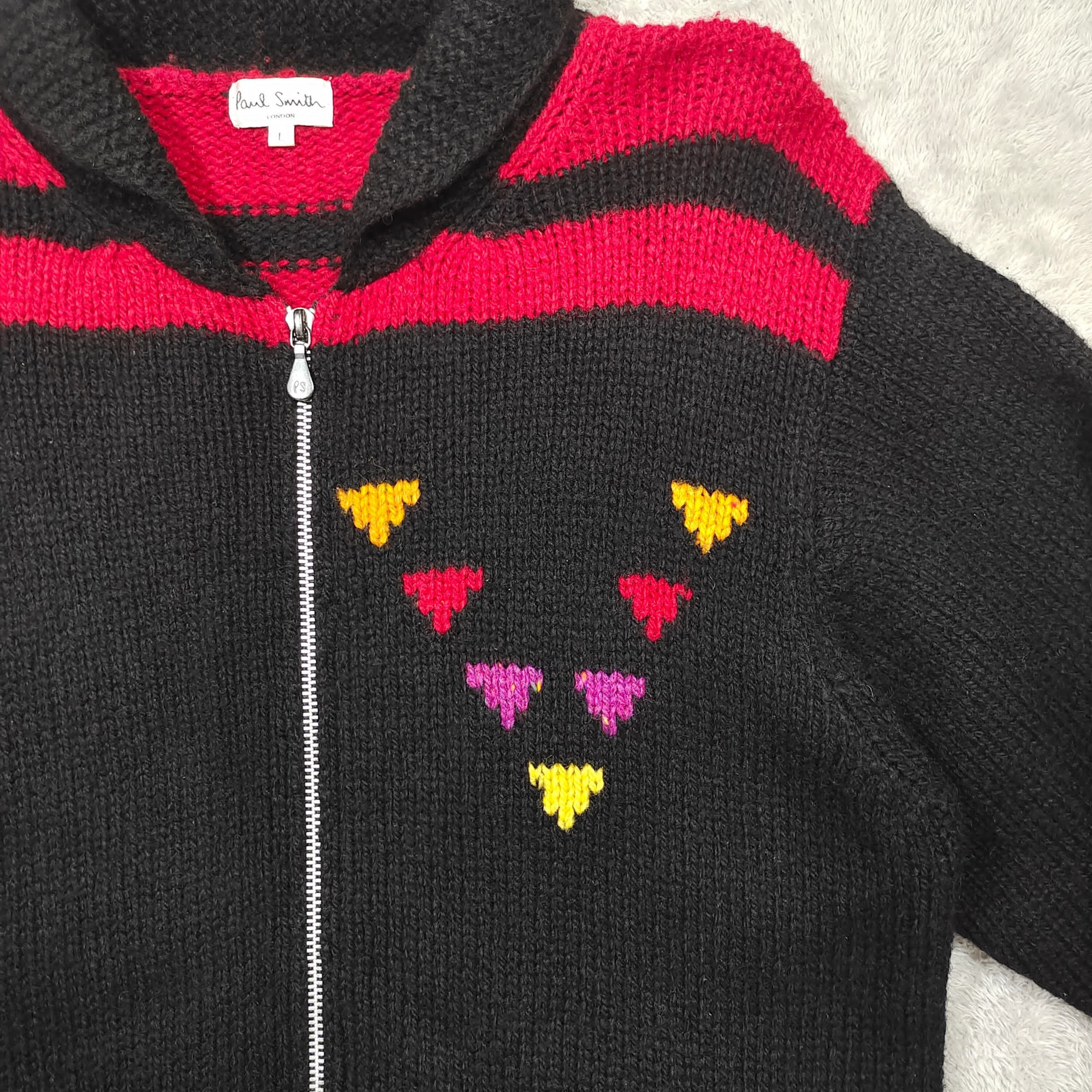 Paul Smith VINTAGE PAUL SMITH WOOL KNITTED SWEATER Size US L / EU 52-54 / 3 - 4 Thumbnail