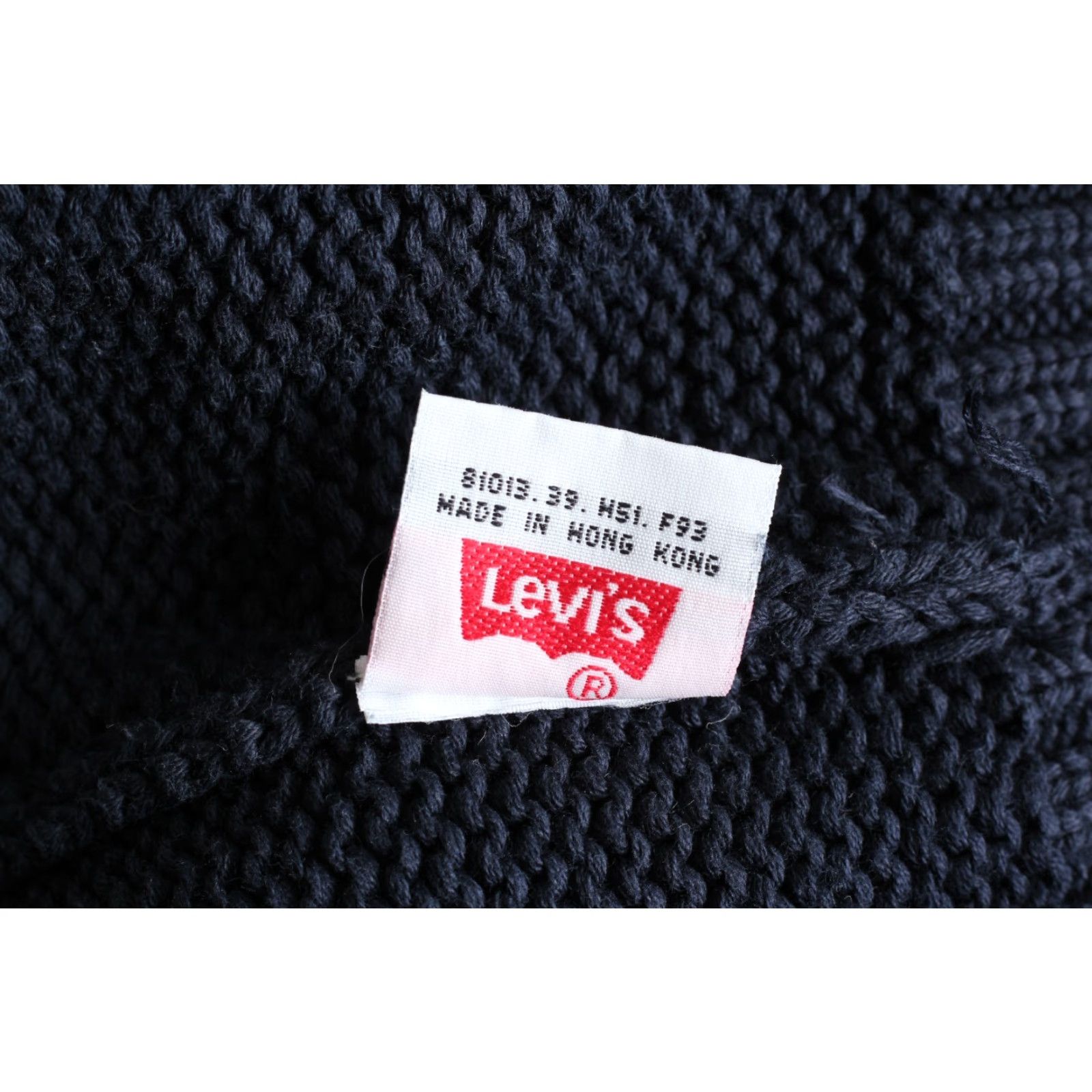 Levi's VINTAGE Levi’s USA Jumper Shirt XL Men Blue Cotton Crew Neck Knit pullover Size US XL / EU 56 / 4 - 5 Thumbnail