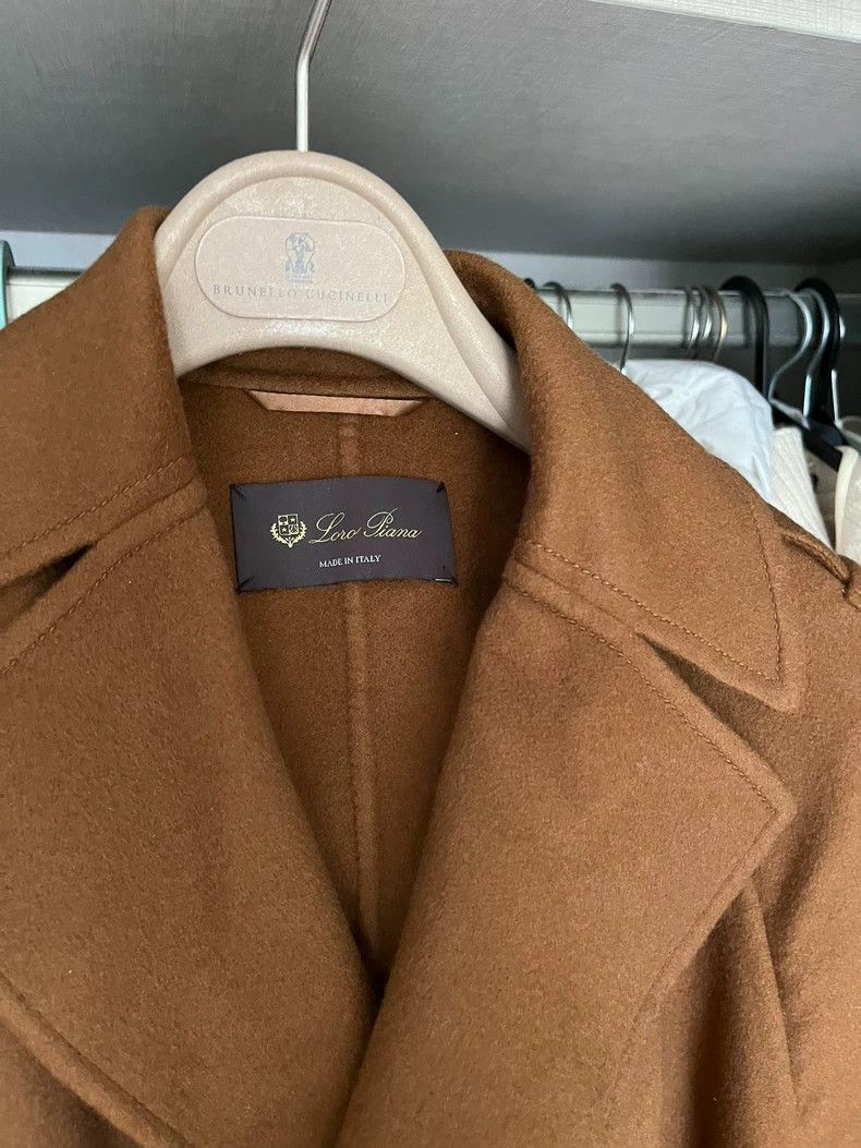 Loro Piana LORO PIANA Caramel colored cashmere coat Size S / US 4 / IT 40 - 8 Thumbnail