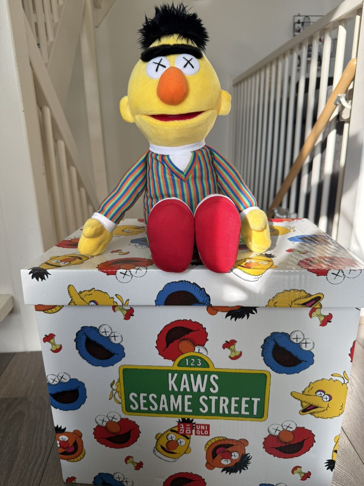 Kaws × Uniqlo Kaws x UNIQLO Sesame Street Plush Doll Complete Box set Size ONE SIZE - 8 Thumbnail