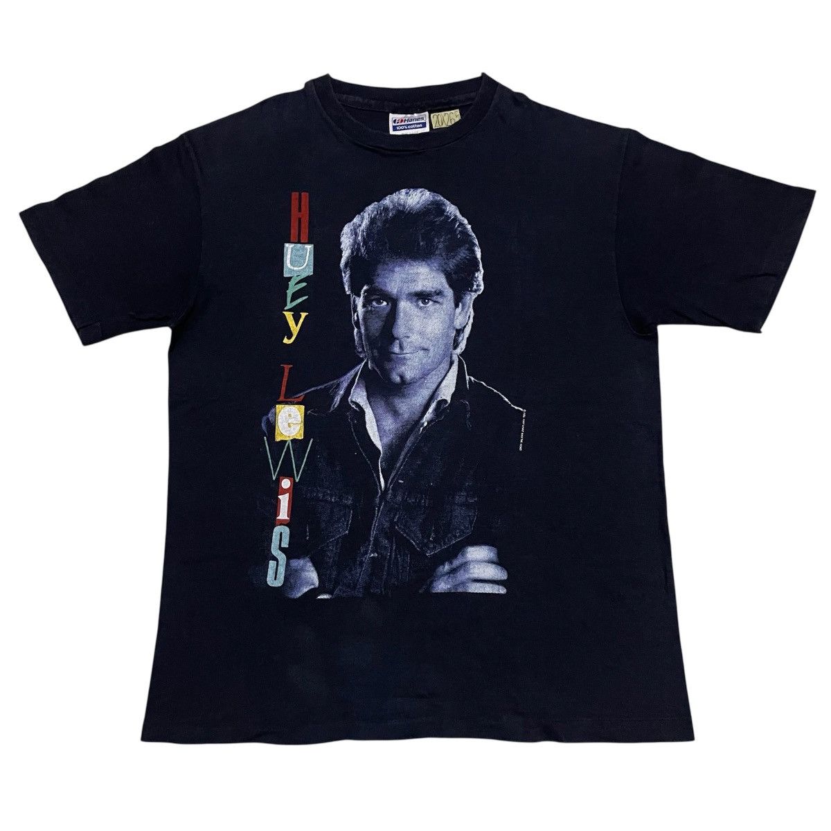 Vintage Band tee huey lewis and the news Size US M / EU 48-50 / 2 - 1 Thumbnail