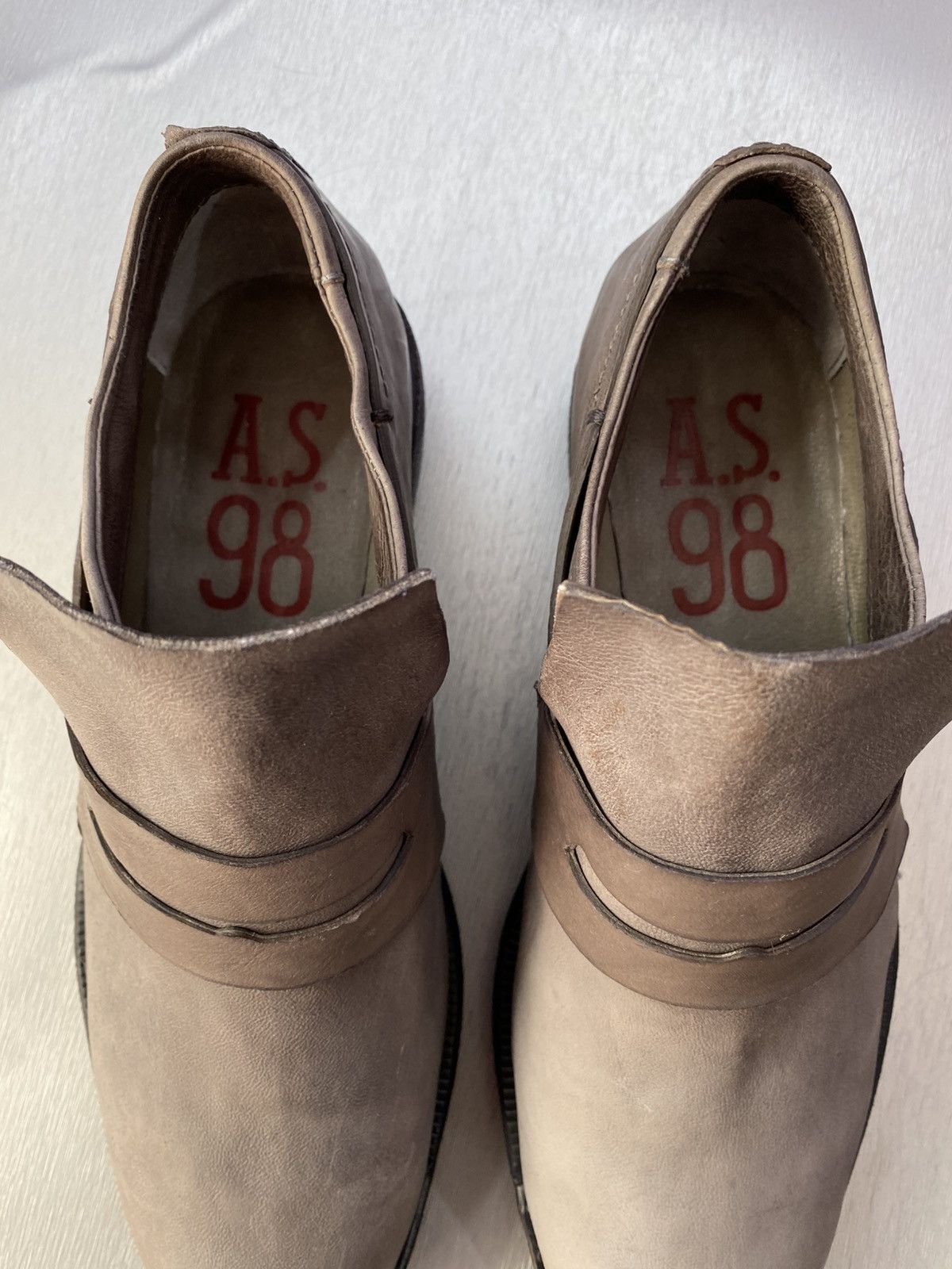 A.S.98 A.S.98 Women's Antique Leather Low Boots Size US 9.5 / IT 39.5 - 9 Thumbnail