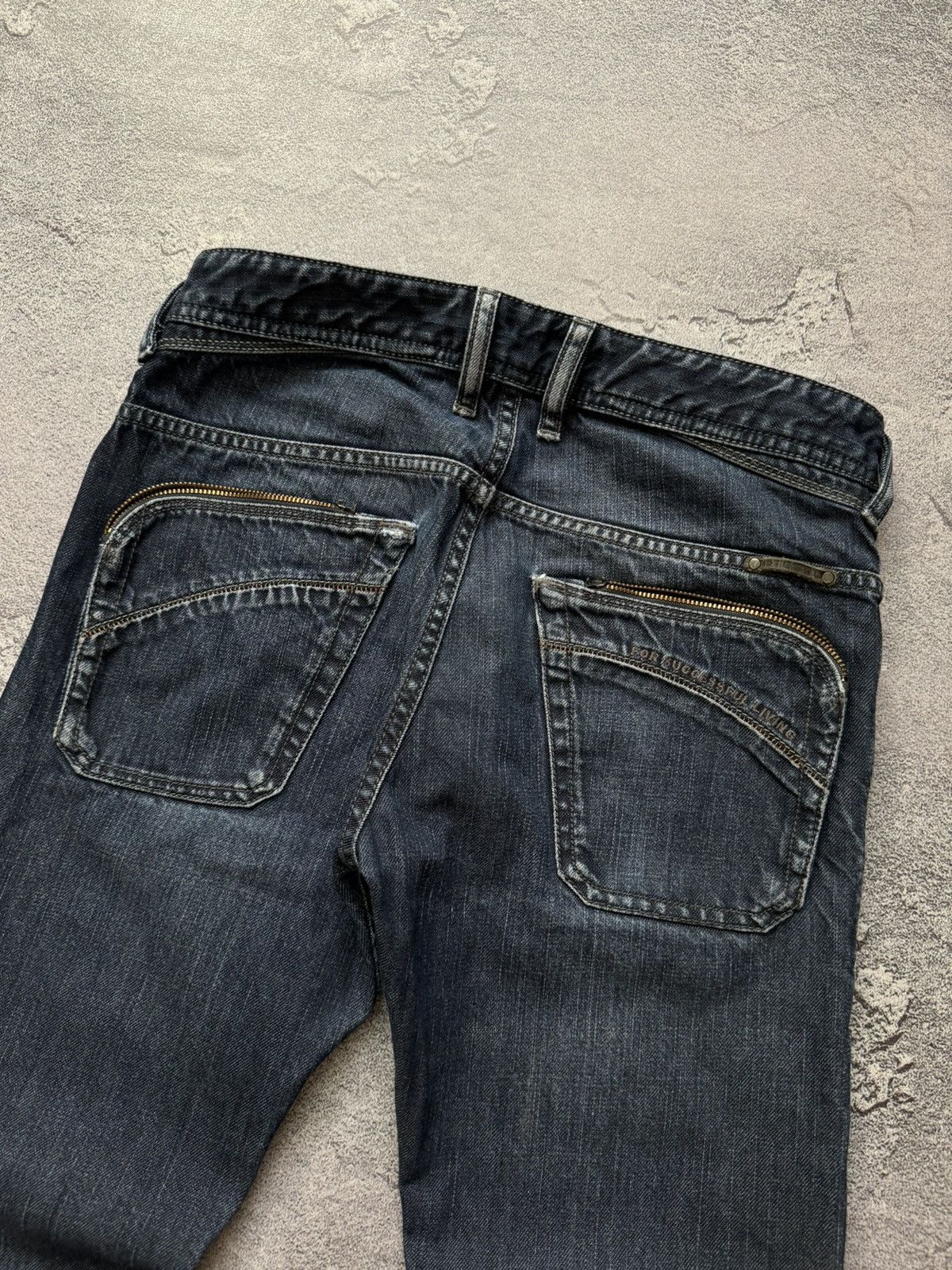 Diesel × Diesel Black Gold Diesel 28/32 POIAK wash 0088z denim pant trouser Jean chino Size US 28 / EU 44 - 4 Thumbnail