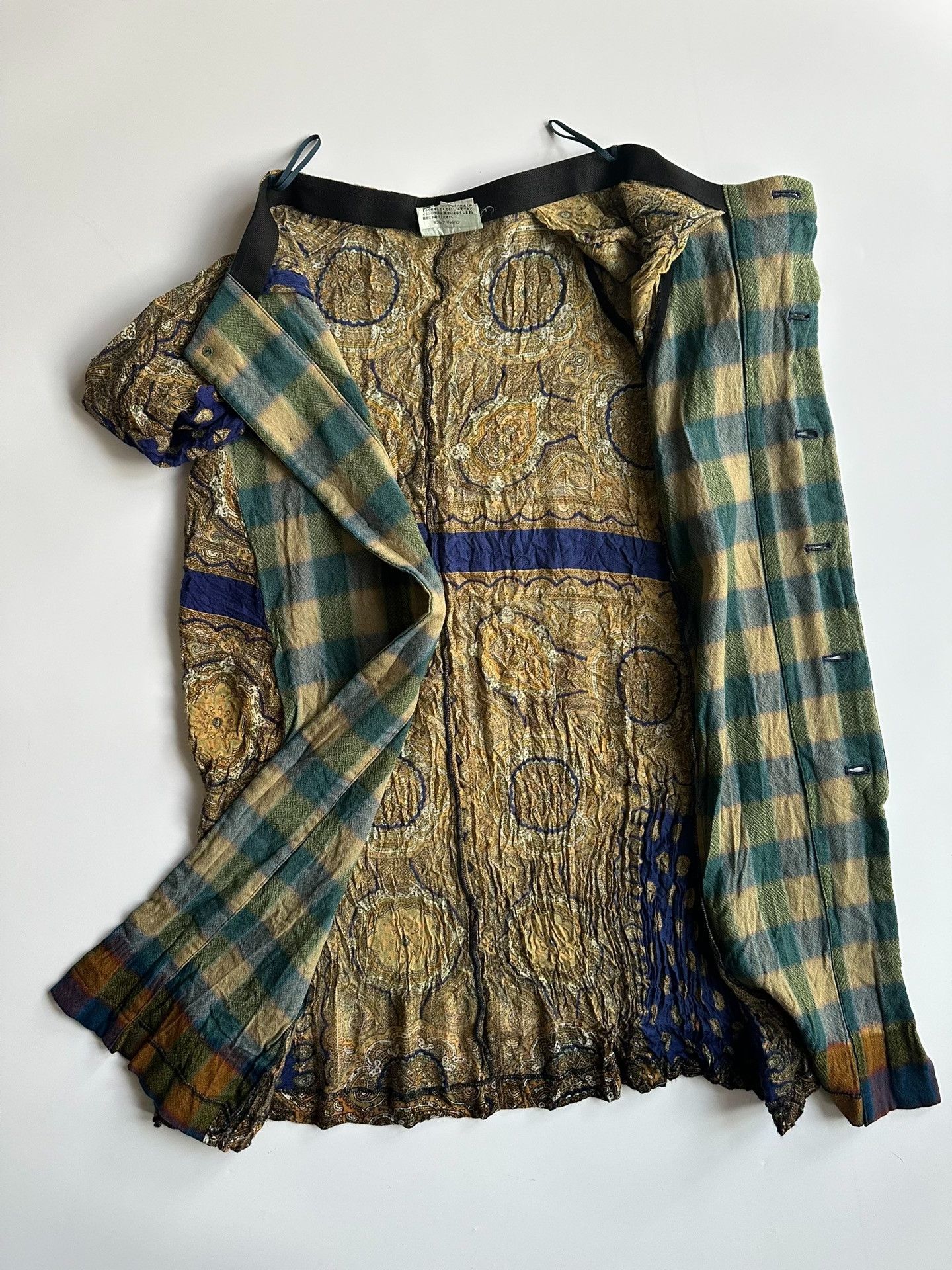 Comme des Garcons Comme des Garcons SIZES 94SS Ethnic-style long dress| Size 26" / US 2 / IT 38 - 6 Thumbnail
