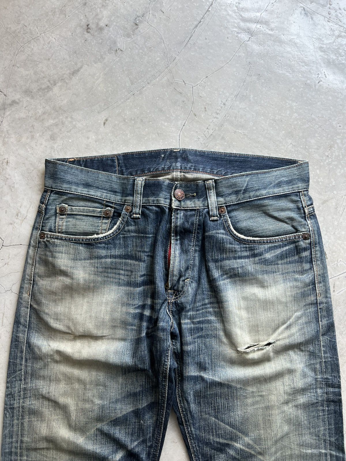 Edwin Edwin Blue Trip Tag size 34 Actual 36x33 Size US 34 / EU 50 - 3 Thumbnail
