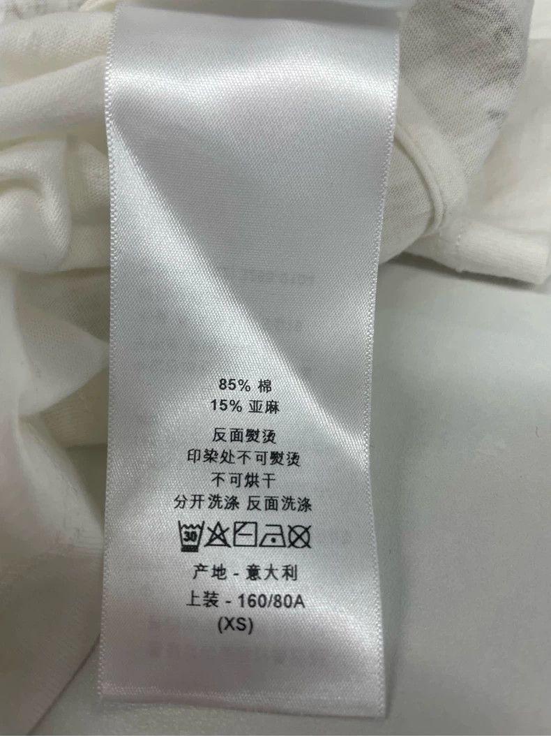 Dior Dior Gold printed straight T-shirt 2504-Nextarrow Size XS / US 0-2 / IT 36-38 - 5 Thumbnail