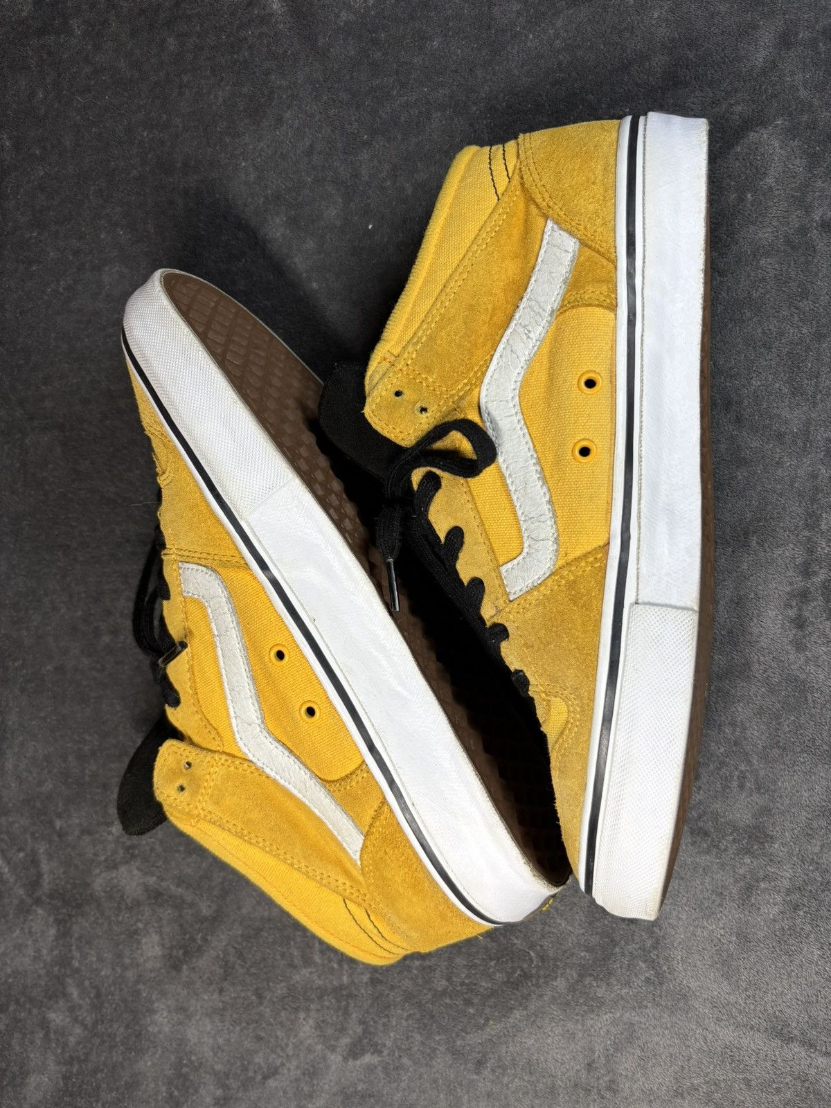 Vans Vintage Y2k Yellow Vans TNT II Mid Shoes Anti Hero Sz 9.5 Size US 9.5 / EU 42-43 - 5 Thumbnail