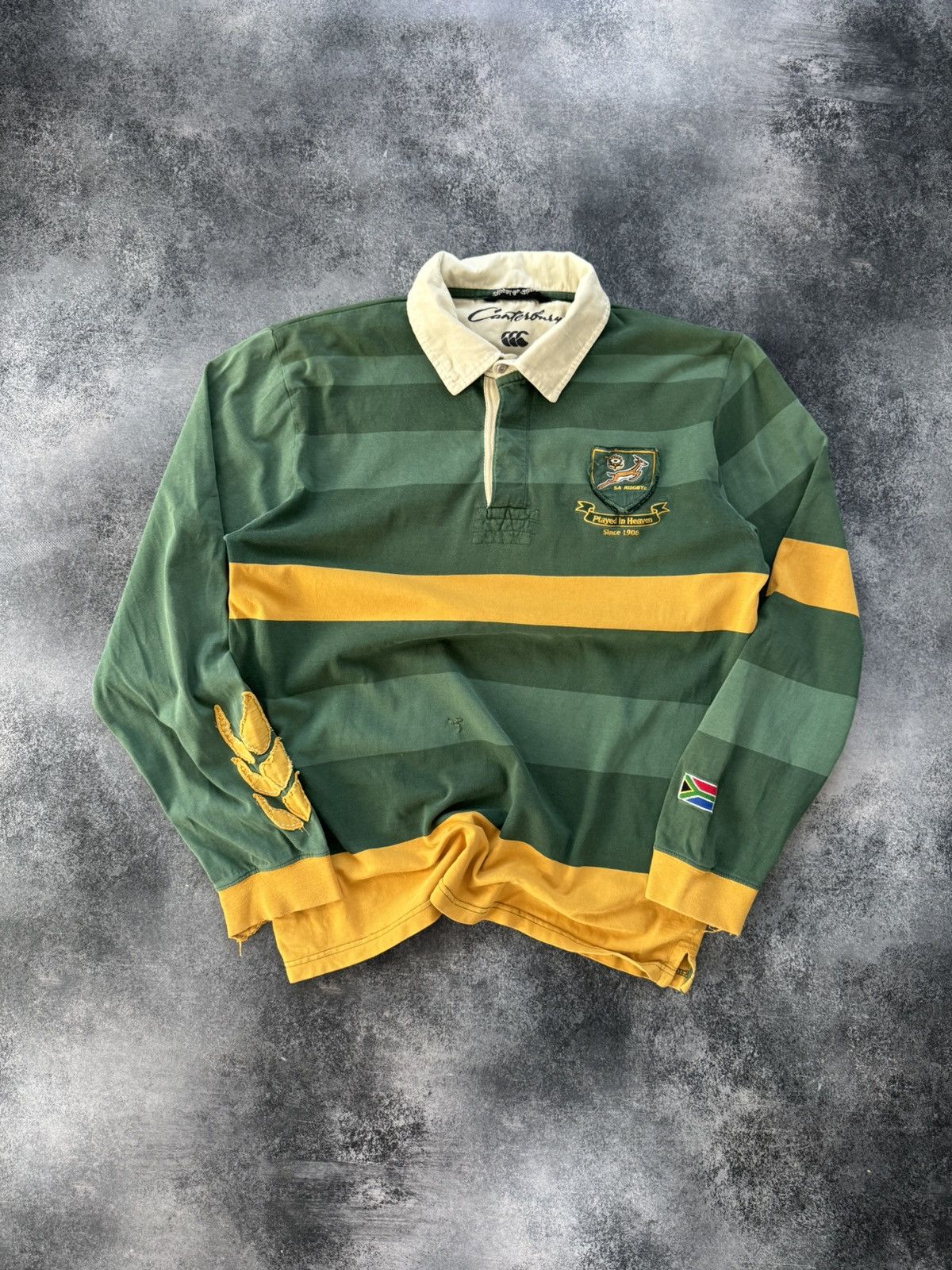 Canterbury of New Zealand Vintage Canterbury Of New Zealand South Africa Polo Rugby Size US L / EU 52-54 / 3 - 1 Thumbnail