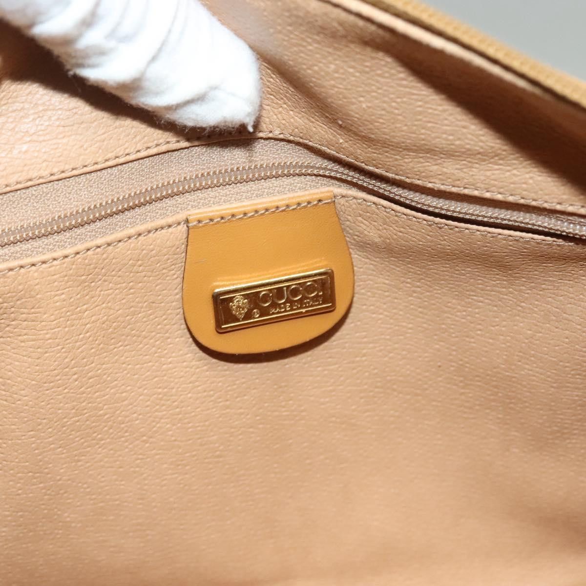 Gucci GUCCI Micro GG Supreme Hand Bag Pvc Beige Gold 000 58 000 58 Size ONE SIZE - 16 Thumbnail