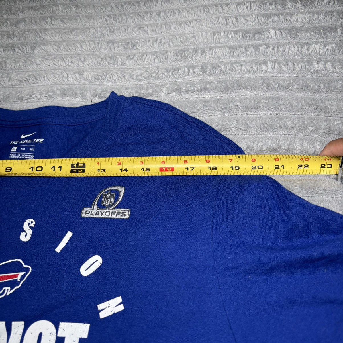 Nike Nike Buffalo Bills Men's 2xL Won Not Done Conference Champ Size US XXL / EU 58 / 5 - 4 Thumbnail