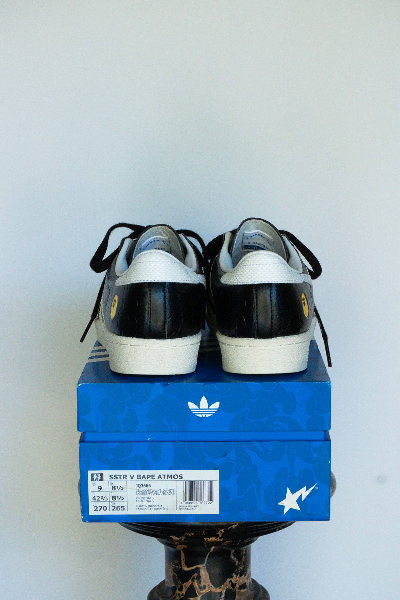 Adidas × Bape Adidas Superstar atmos x BAPE "25th Anniversary" Size US 9 / EU 42 - 4 Thumbnail