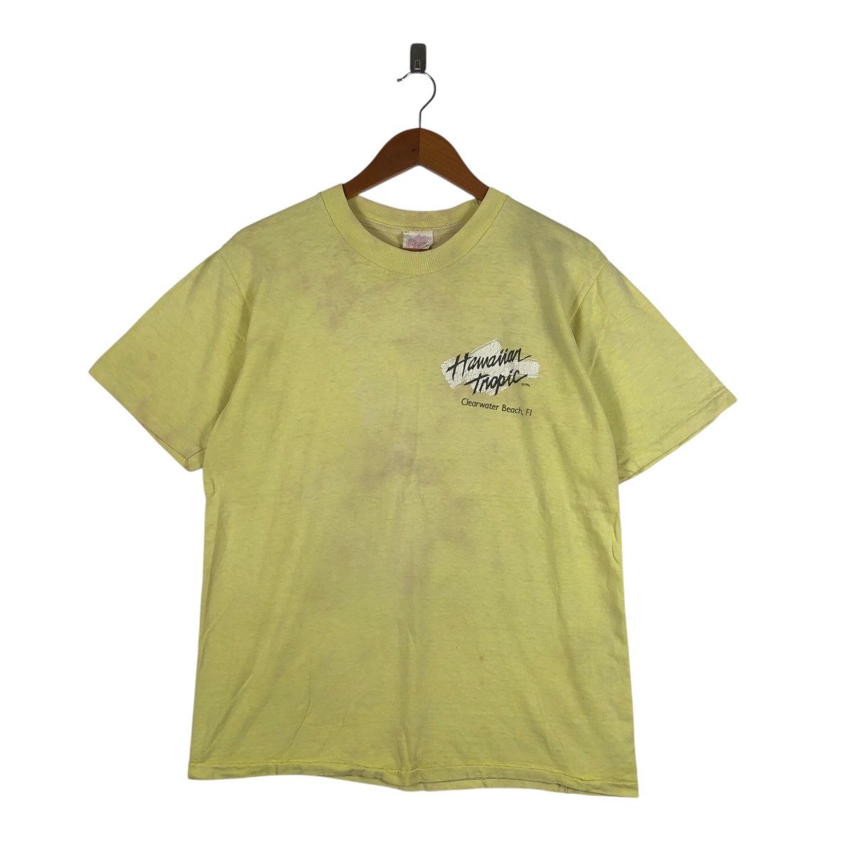 Vintage HAWAIIAN TROPIC Surf Rare Backprint T-Shirt Size US S / EU 44-46 / 1 - 2 Thumbnail