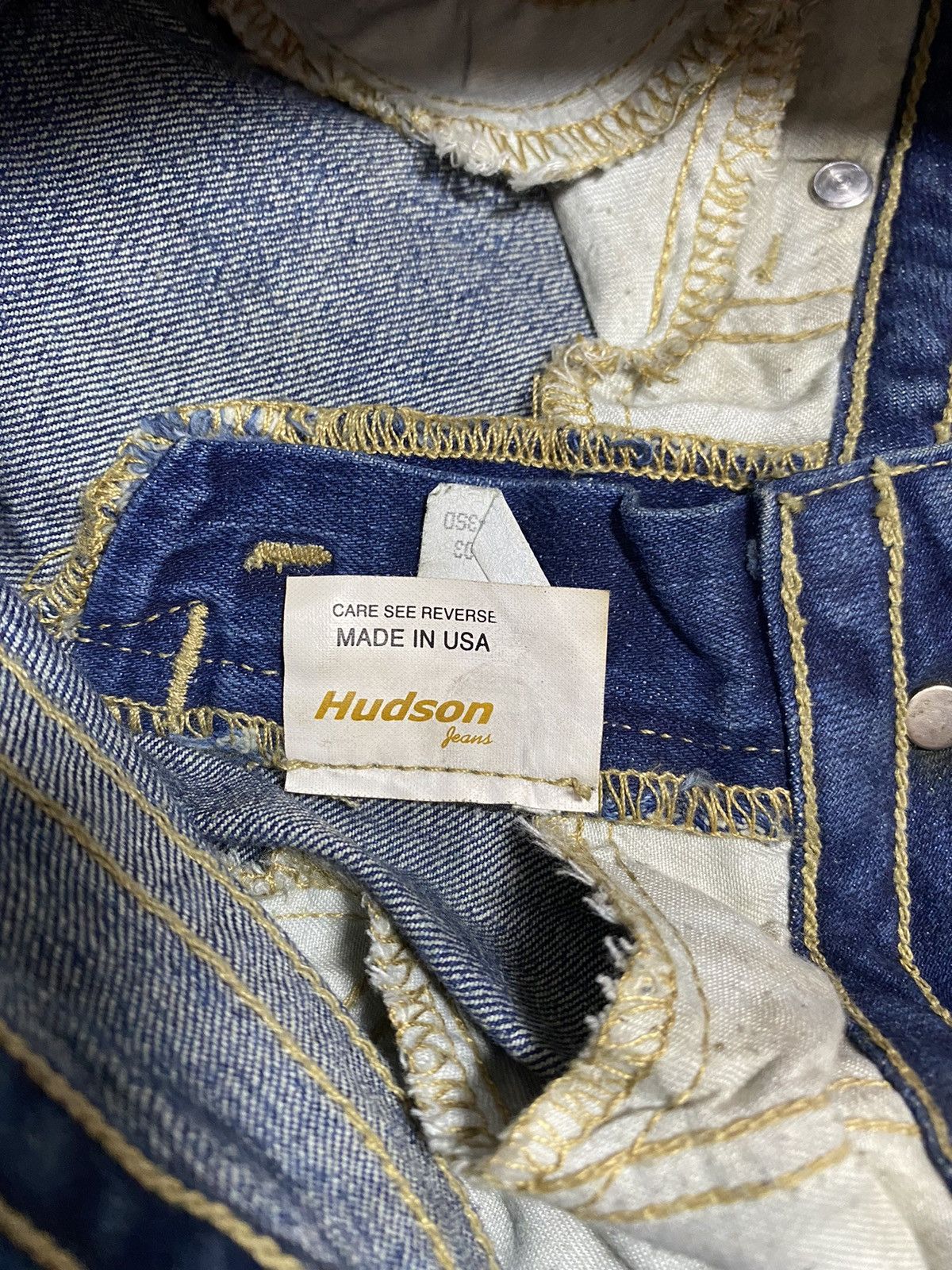 Hysteric Glamour Hudson Emboidery Flared Denim Jeans Size US 28 / EU 44 - 8 Thumbnail