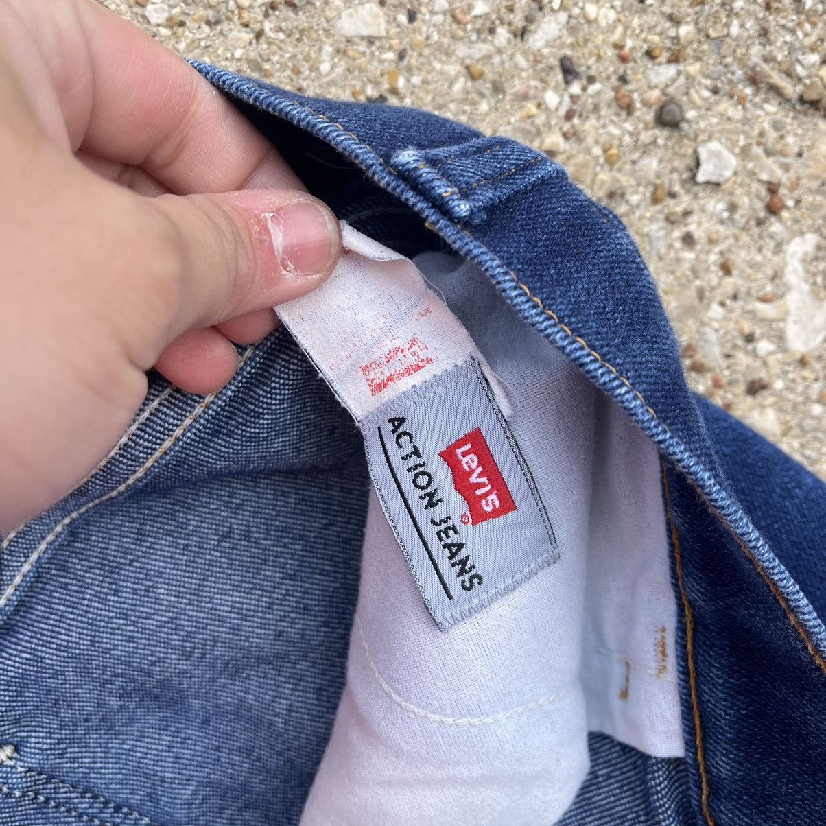 Levi's × Vintage Vintage 80~ Levi’s Brown Tab Jeans Size US 34 / EU 50 - 5 Thumbnail