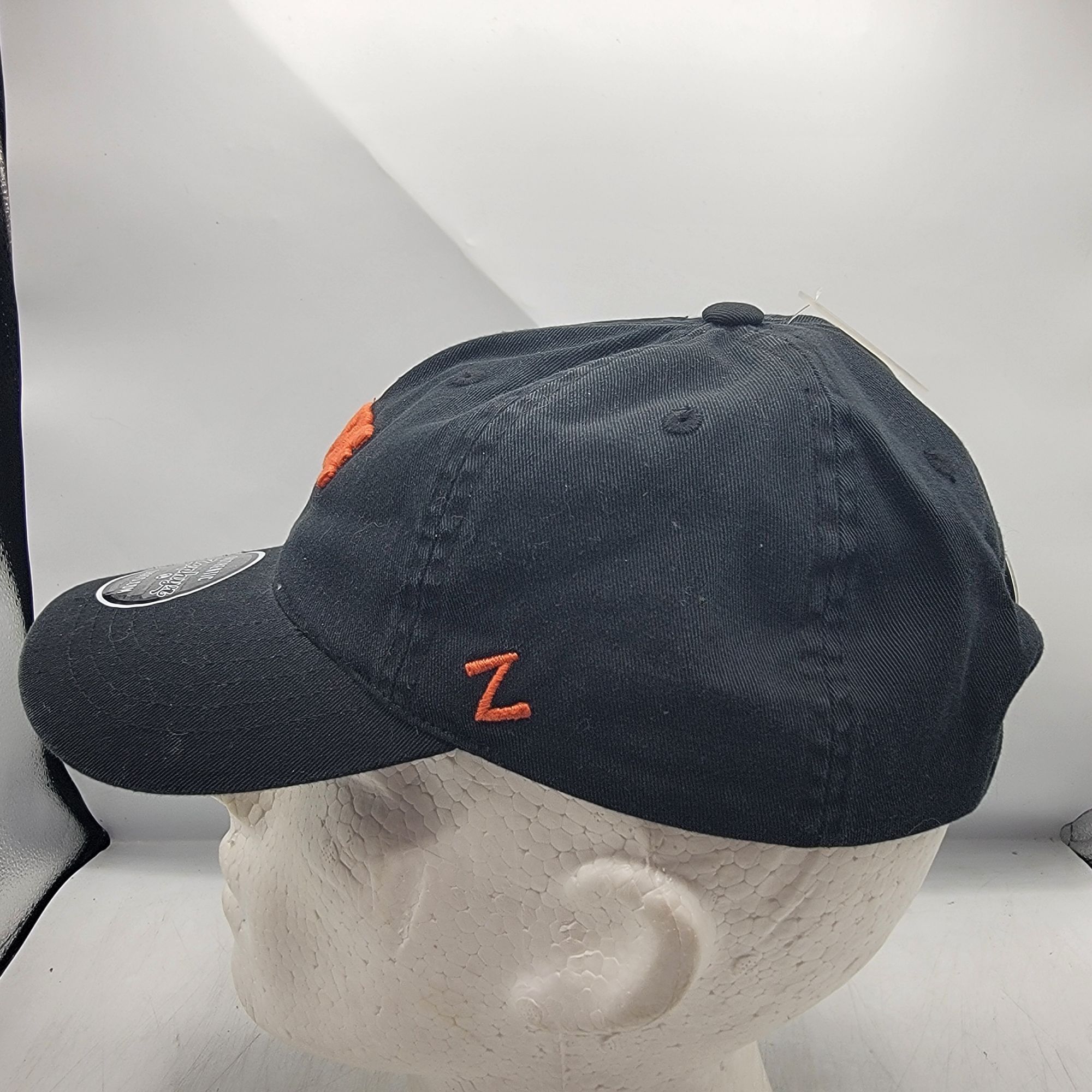 Zephyr OC Vibe Zephyr Black Orange Adjustable Baseball Cap Hat Cali Size ONE SIZE - 2 Thumbnail