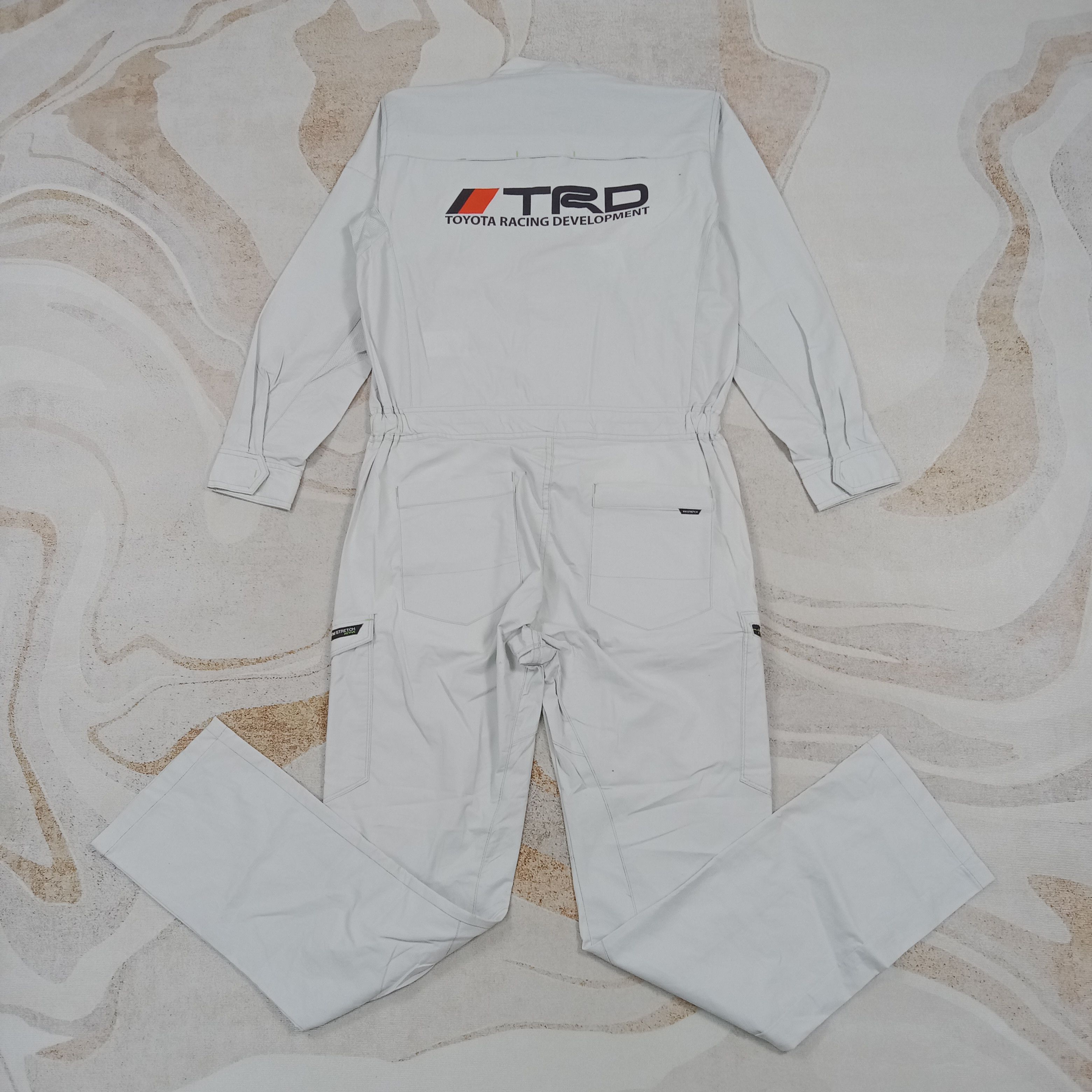 Japanese Brand TRD Toyota Racing Motorsports Custom Coverall Jacket C283N22 Size US M / EU 48-50 / 2 - 1 Thumbnail